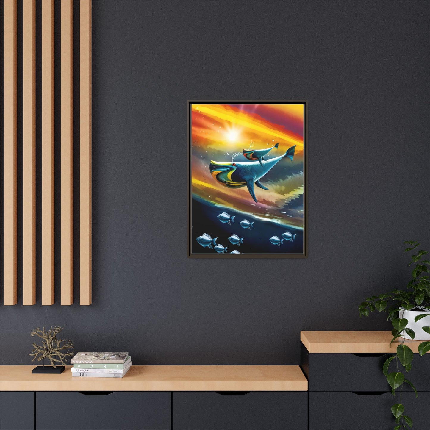 Celestial Whale by Andrew McCarter - Art Print