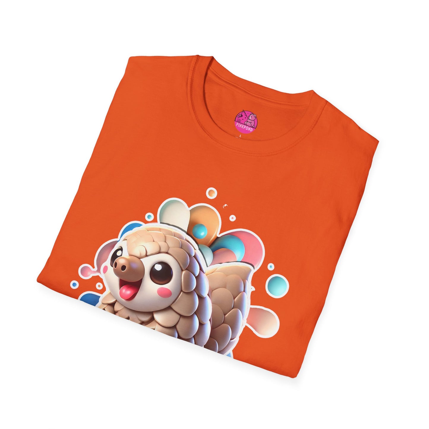 Pangolin Unisex T-Shirt - Peter the Pangolin Design