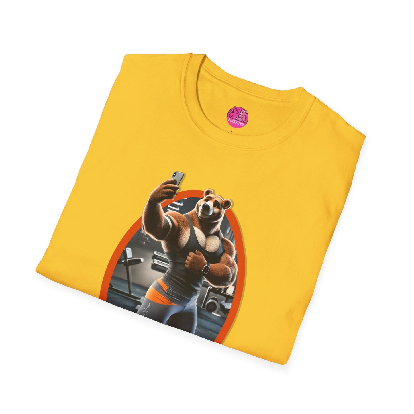 Lycra Gym Bear T-Shirt