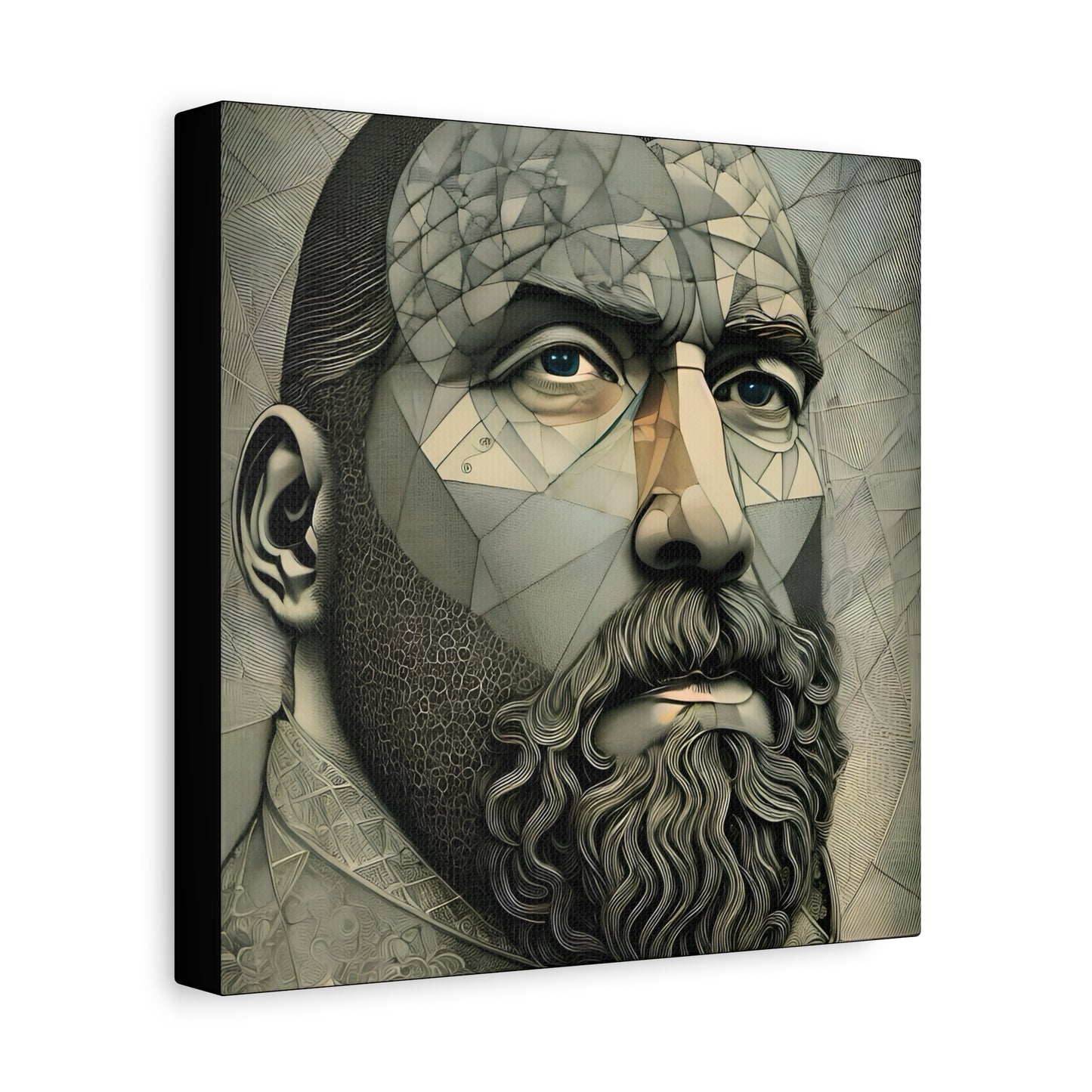 Fractured Peace -  Fine Art Print by Andrew McCarter adapted from a drawing by David Lake