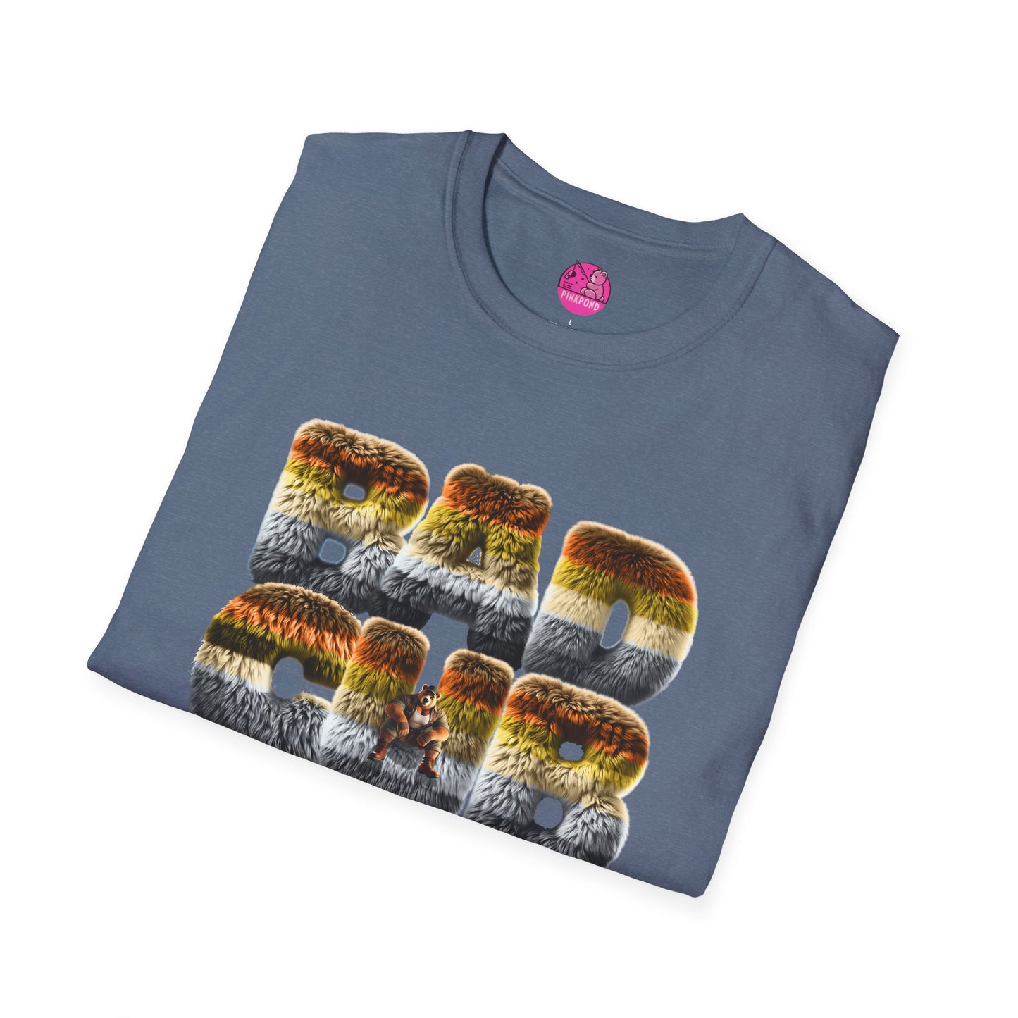 Pride Fur T-Shirt - Bad Cub Bear Pride Tee