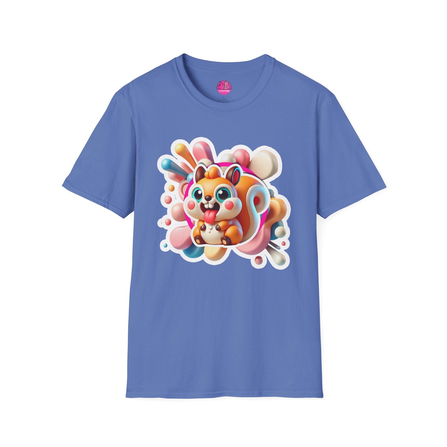 Cyril Squirrel T-Shirt - Nutty and Playful Unisex Tee for Fun-Lovers 🐿️✨
