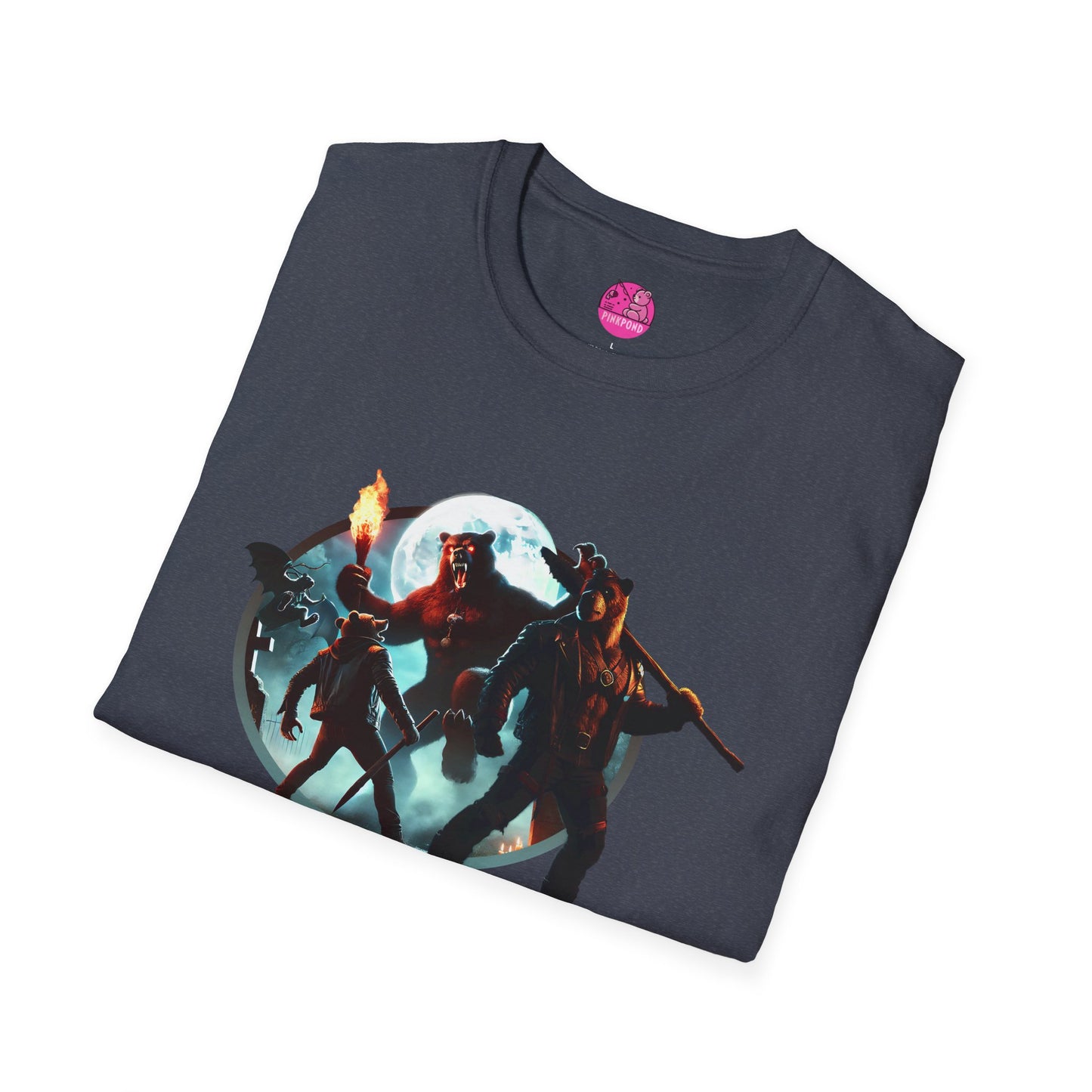 VampBear Slayer T-Shirt - Horror, Humour, and Chaos
