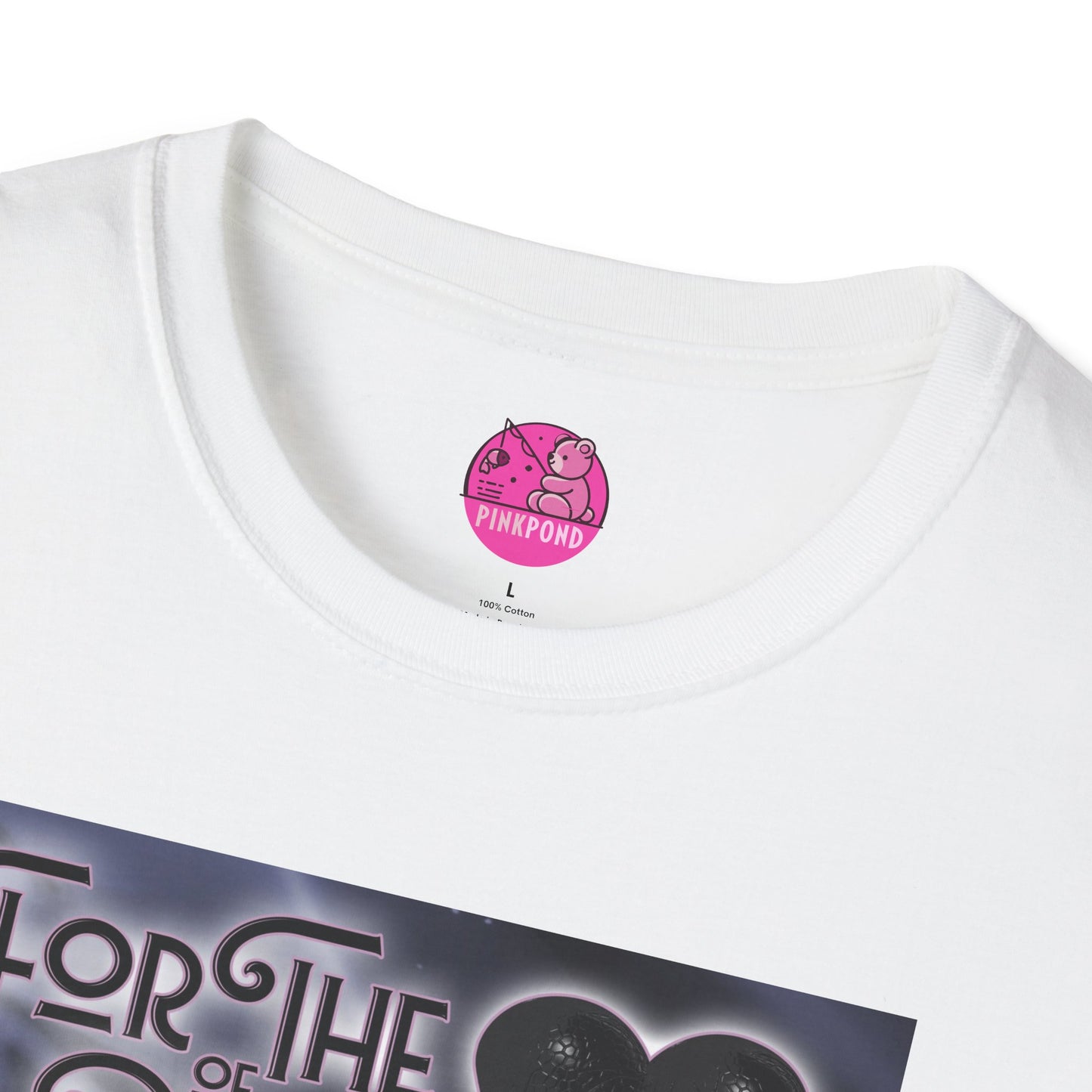 Rubber Bear” – Bold & Playful Tee 🖤🐻✨