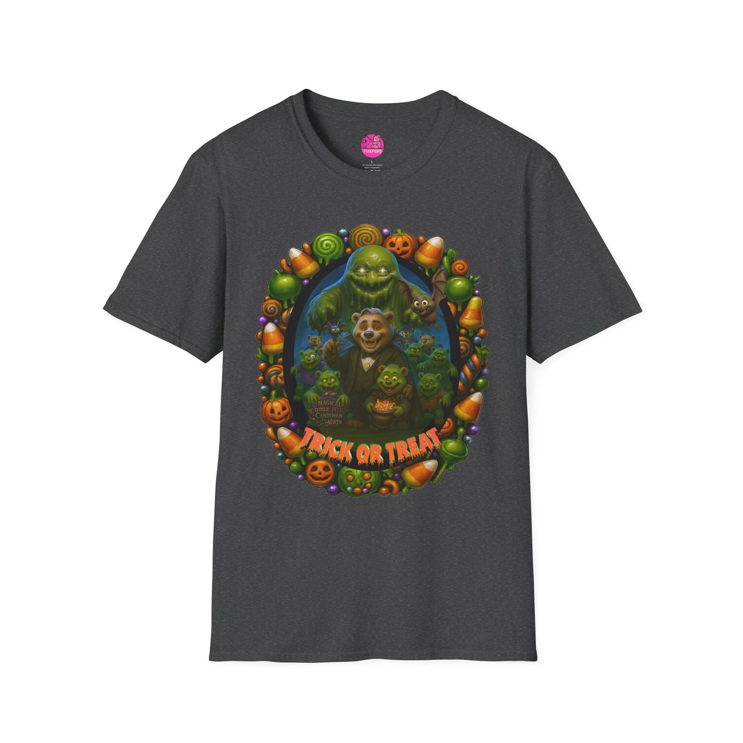Eddy Hill Bear Halloween Graphic T-Shirt
