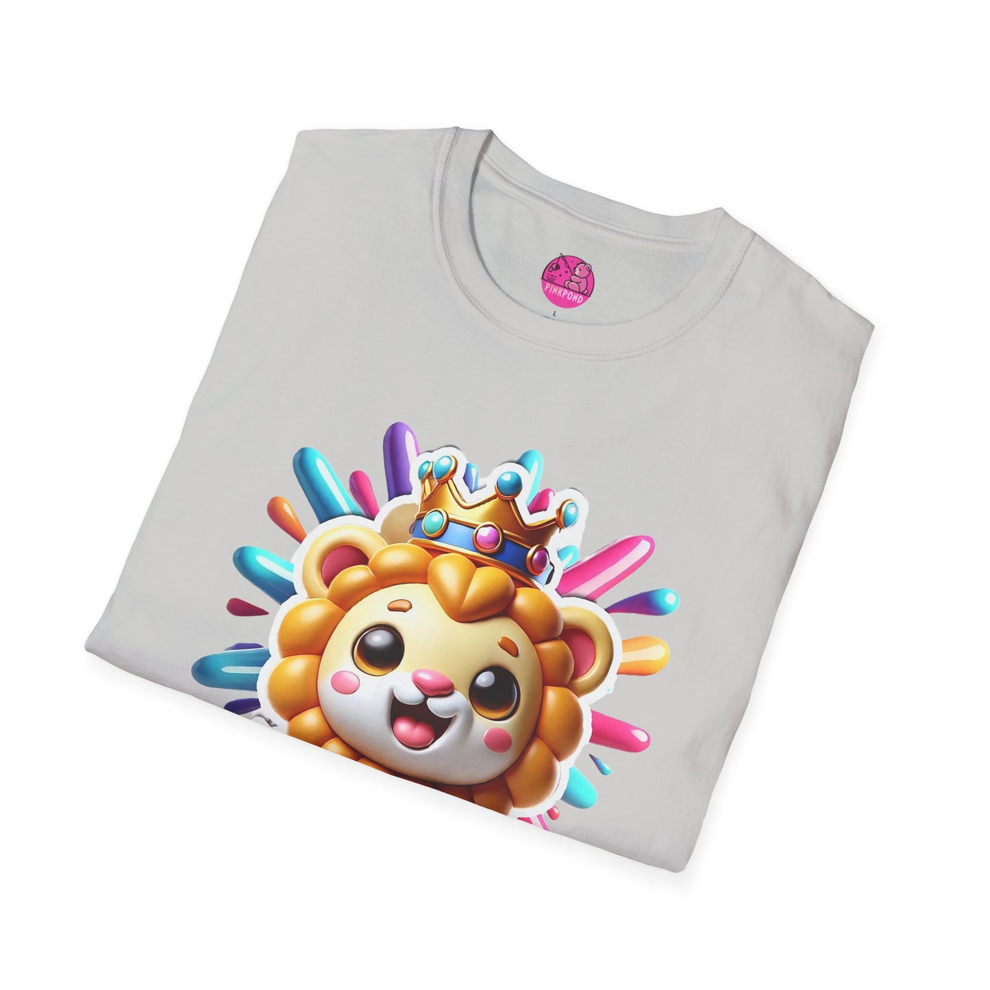 Leon the Lion King Unisex T-Shirt - Fun and Funky Jungle Tee