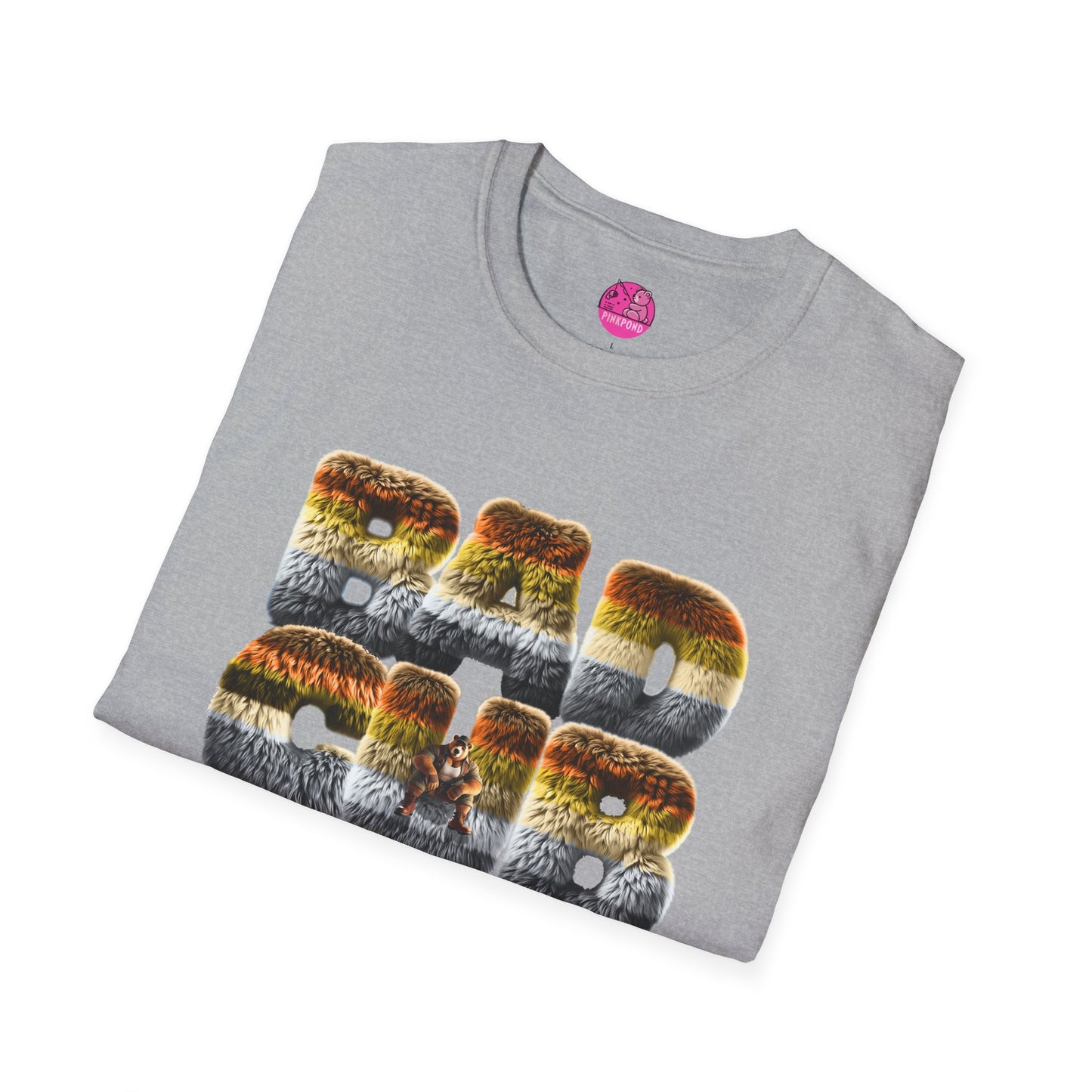 Pride Fur T-Shirt - Bad Cub Bear Pride Tee