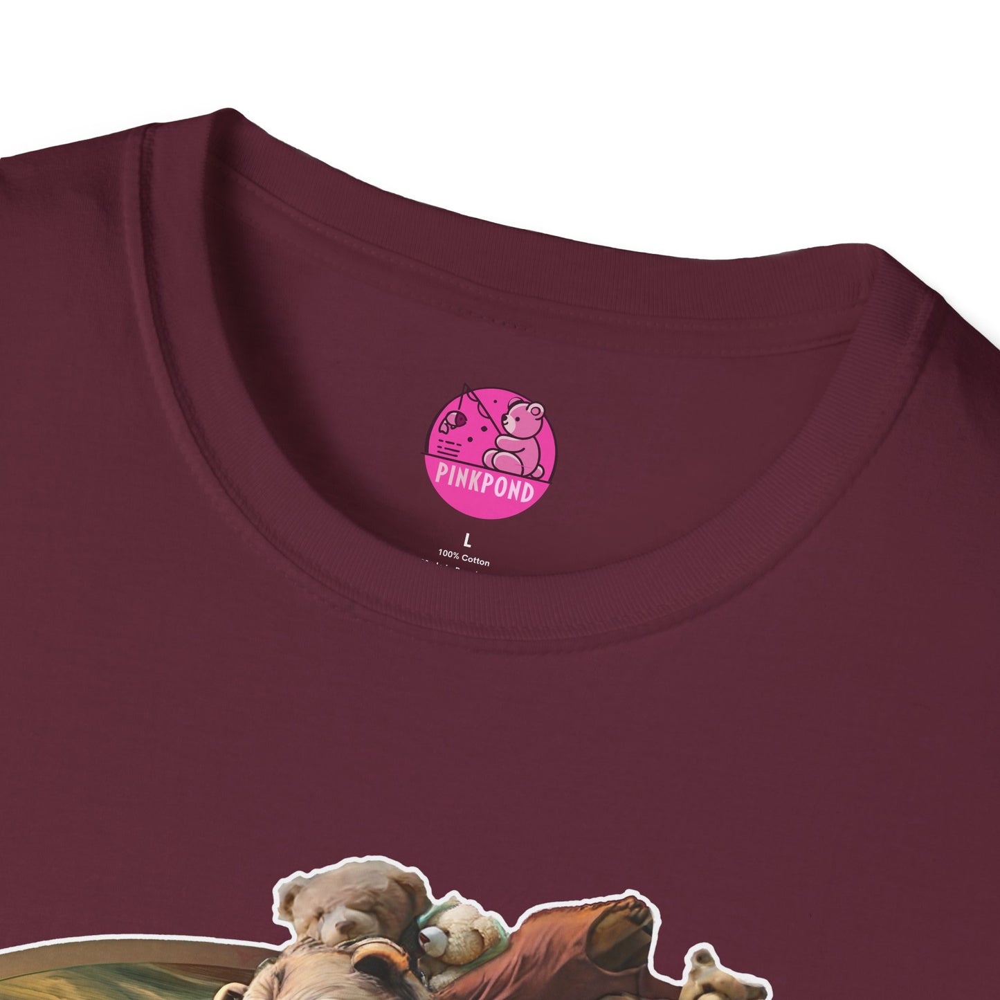 Graphic T-Shirt The Creation of Teddy - Art Lover Gift for bear Fans - Unisex Softstyle