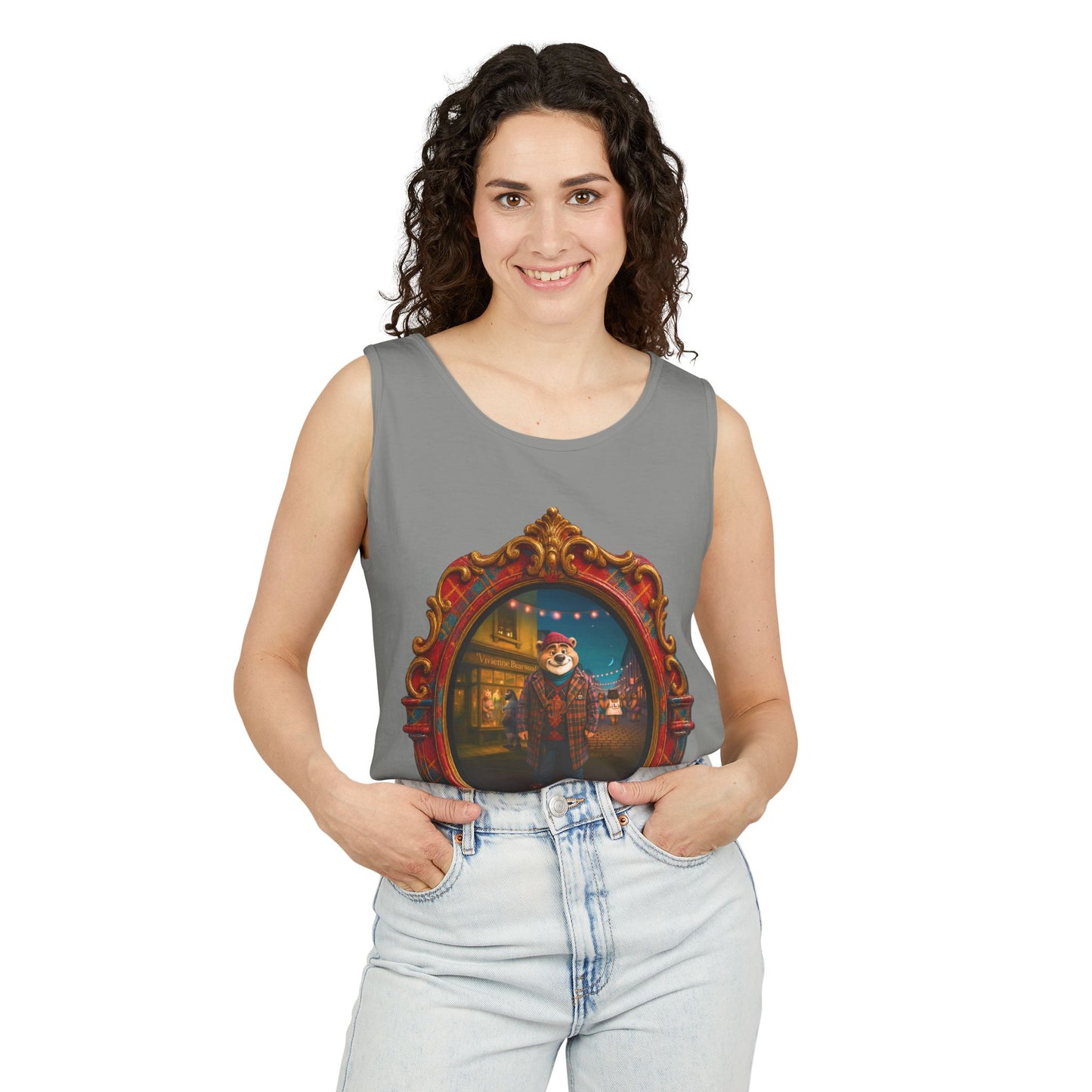 Mr Potts Bear Tank Top