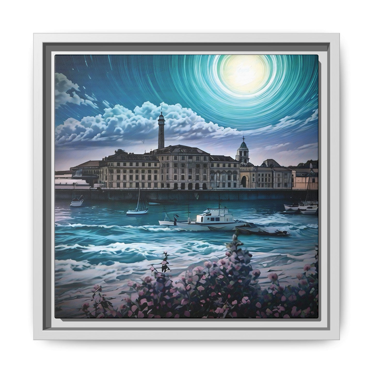 Tides of Time – Royal William Yard by Andrew McCarter - Canvas Print