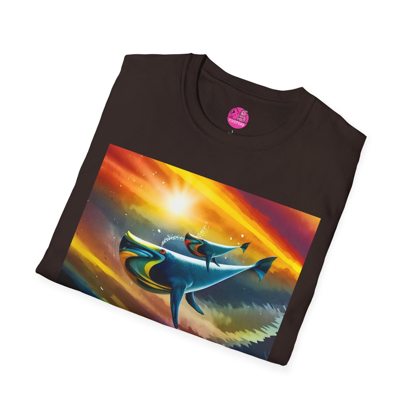 Celestial Whale Adventure T-Shirt