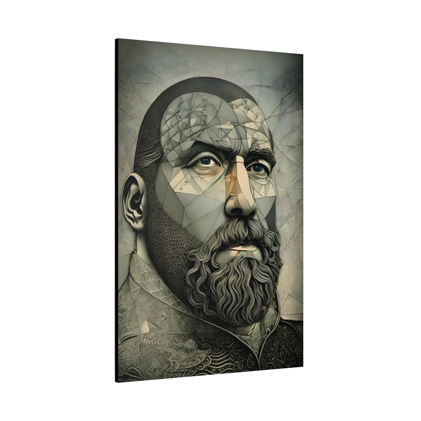 Fractured Peace -  Fine Art Print by Andrew McCarter adapted from a drawing by David Lake