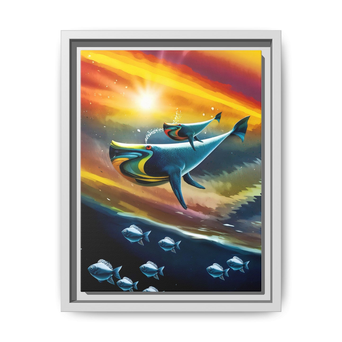 Celestial Whale by Andrew McCarter - Art Print