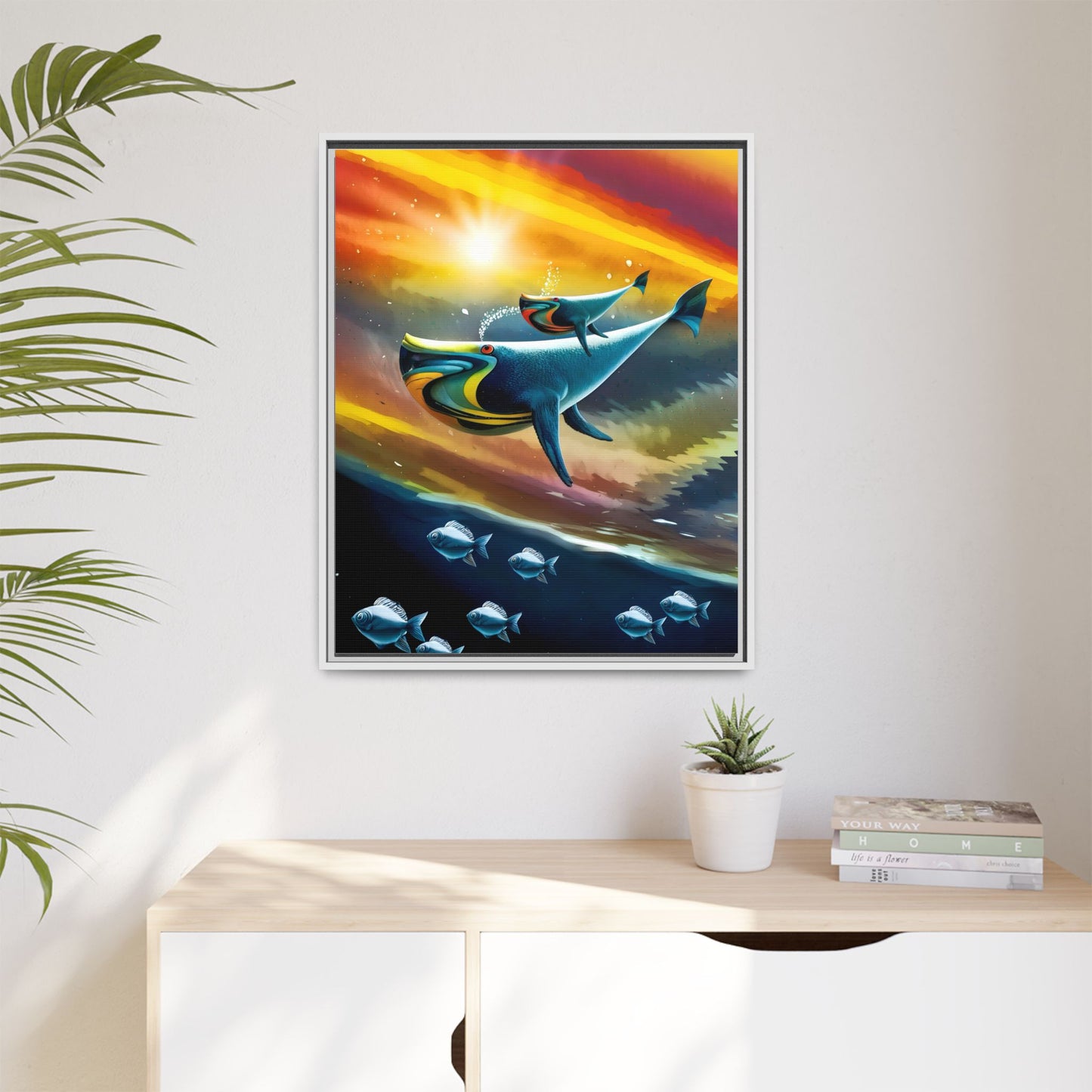 Celestial Whale by Andrew McCarter - Art Print