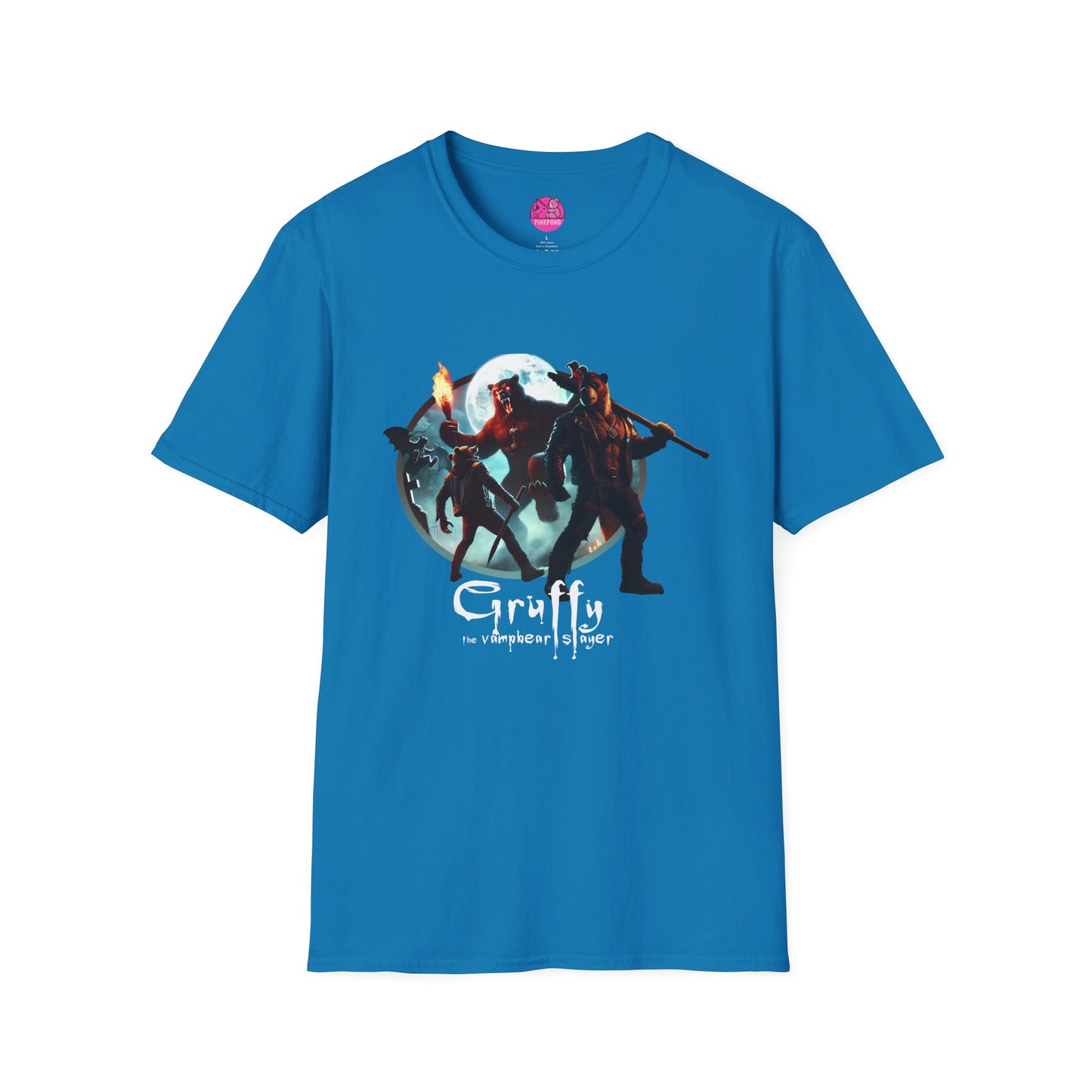 VampBear Slayer T-Shirt - Horror, Humour, and Chaos