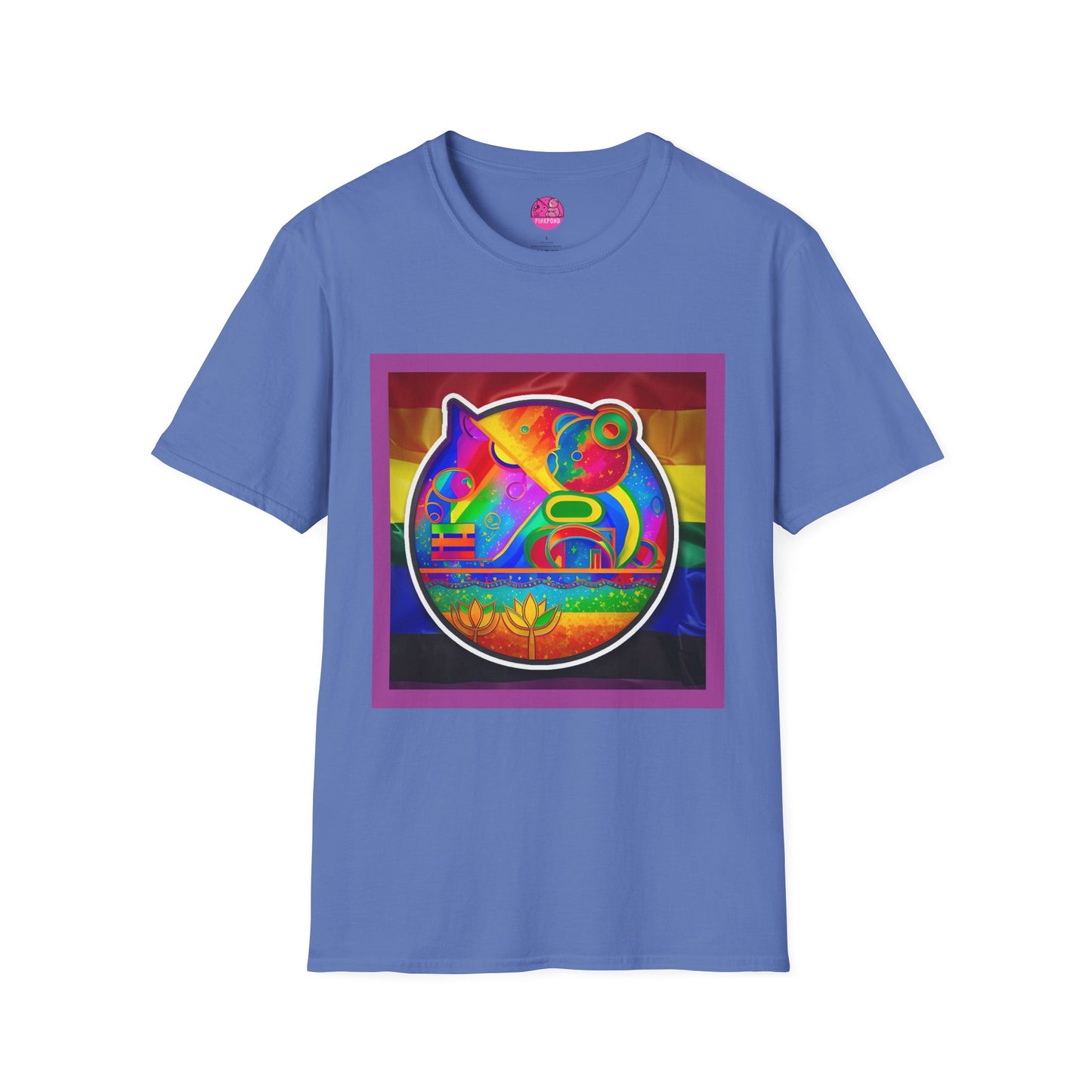 Abstract Bear Pride T-Shirt