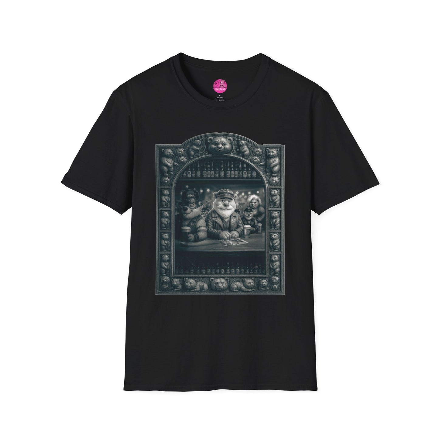 Bear Bar Mirror T-Shirt