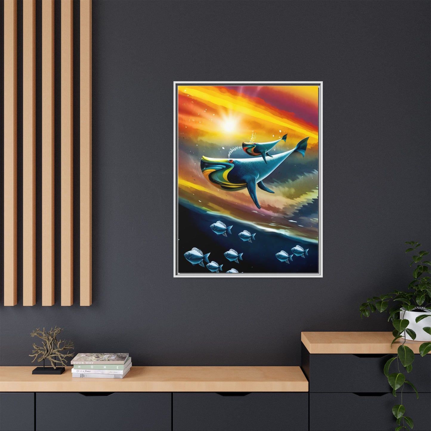Celestial Whale by Andrew McCarter - Art Print