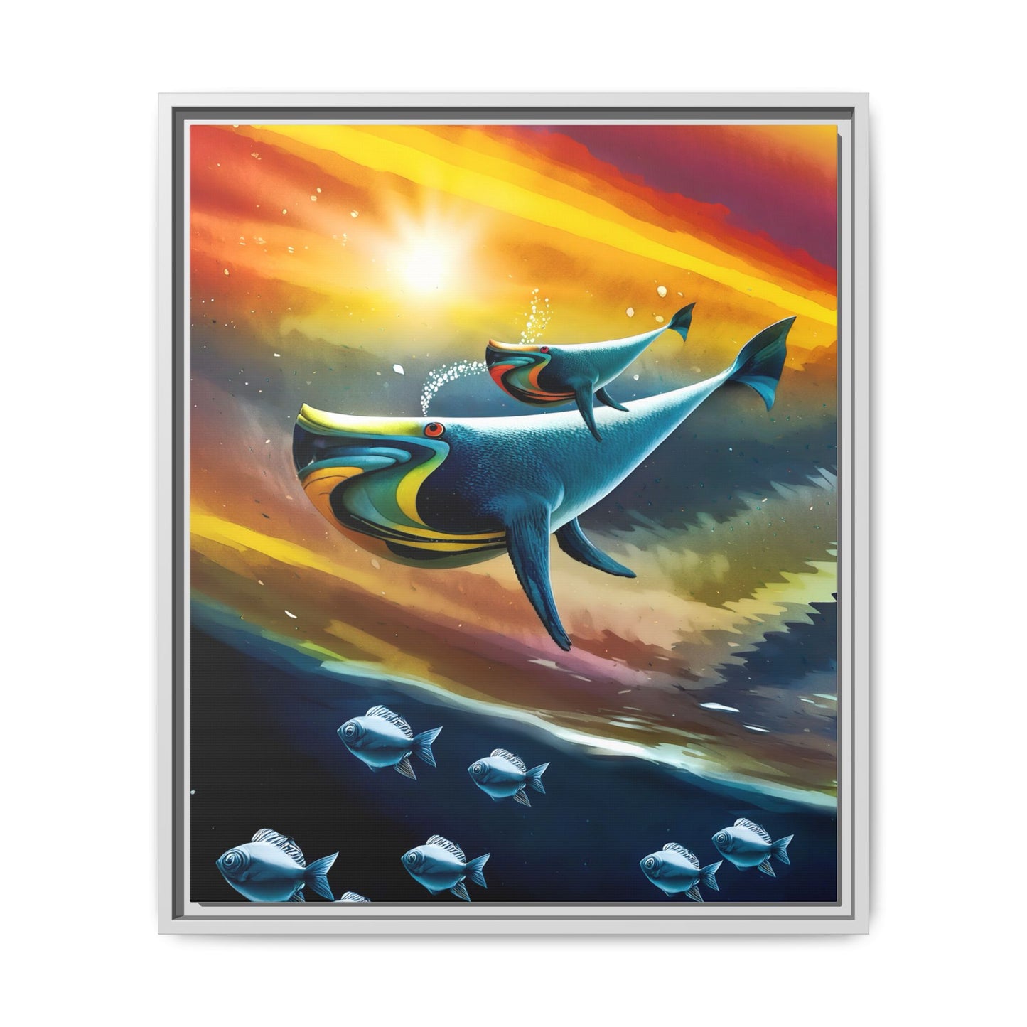 Celestial Whale by Andrew McCarter - Art Print