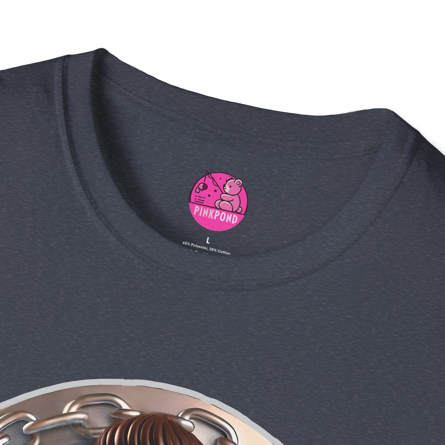 Love Struck Cub – Cute & Bold Chibi Bear T-Shirt