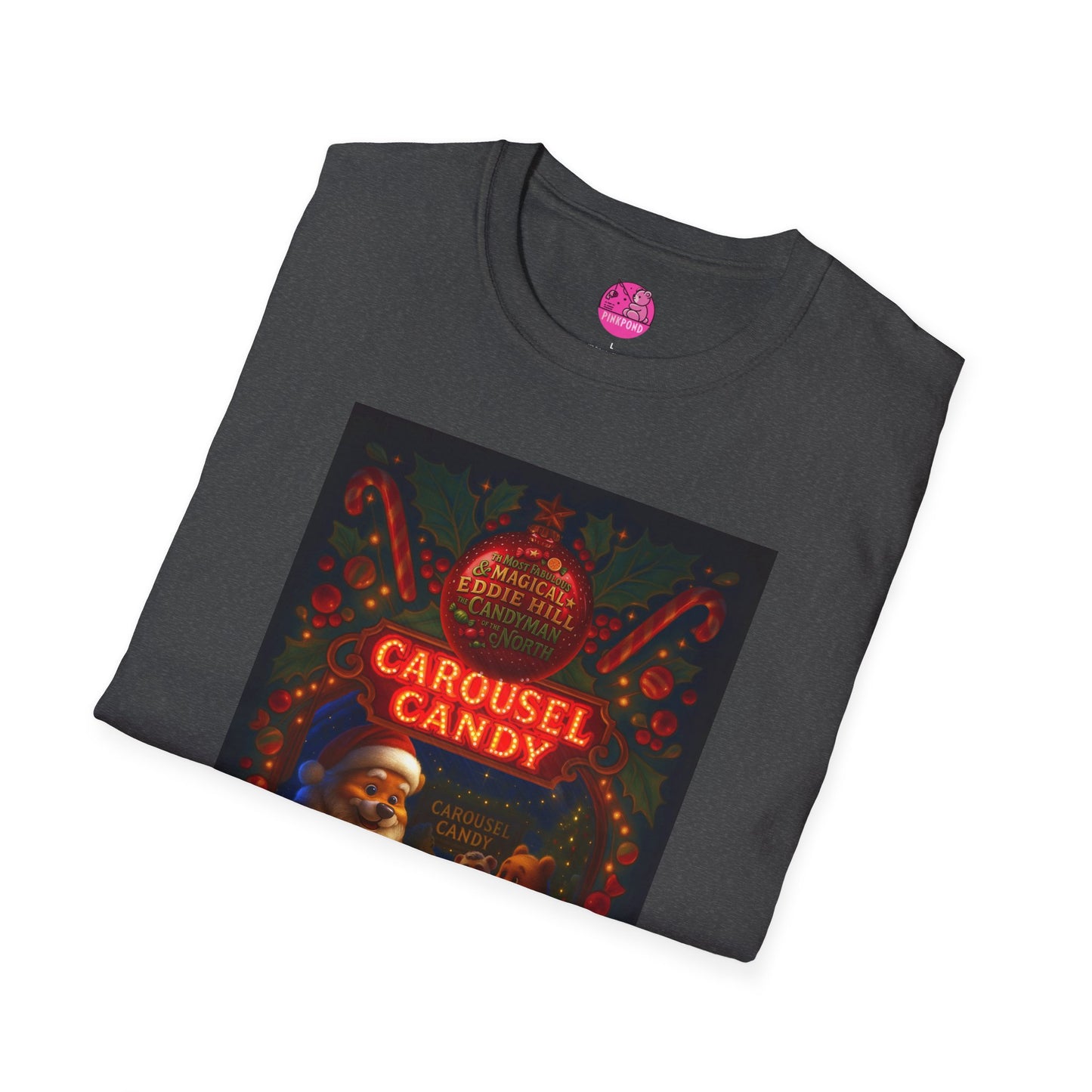 Carousel Candy Christmas T-Shirt — Eddie Hill, The Candyman of the North