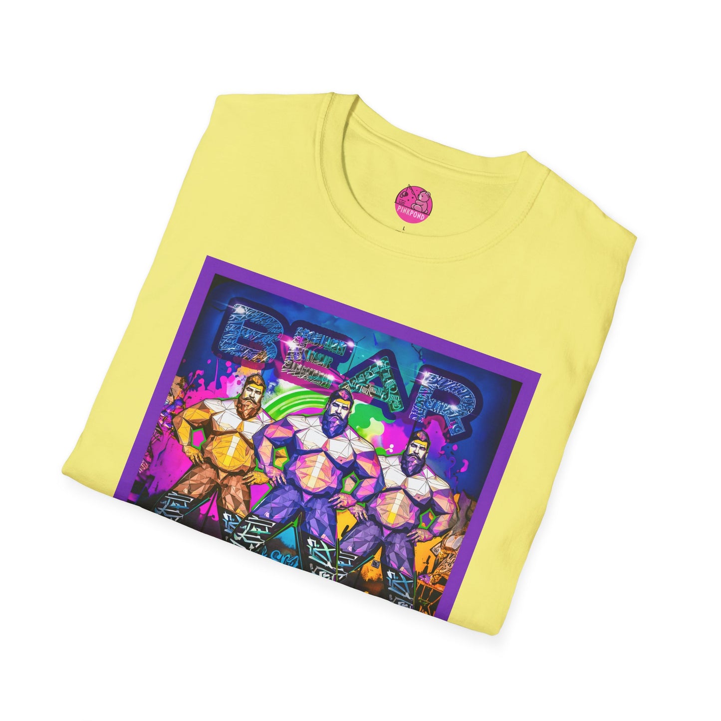 BEAR BAIT – Neon Edition Graphic T-Shirt