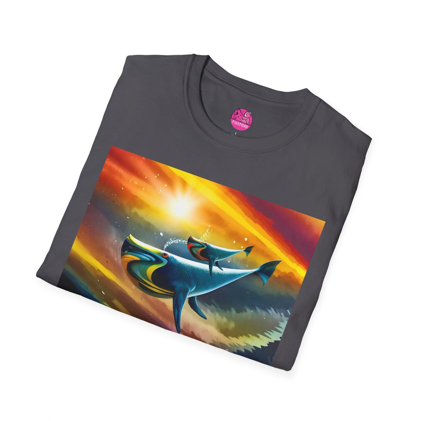 Celestial Whale Adventure T-Shirt