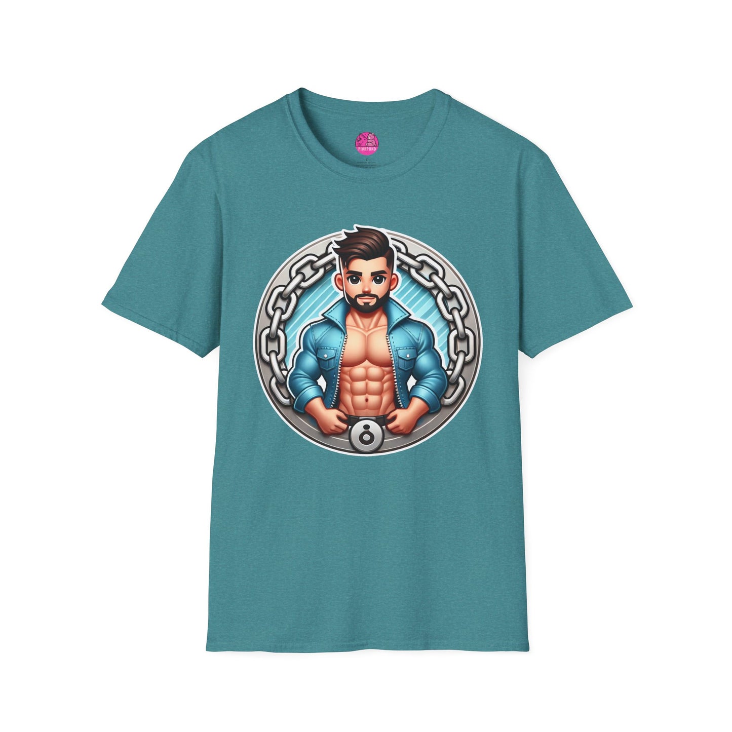 Retro Rebel Muscle Cub Graphic T-Shirt