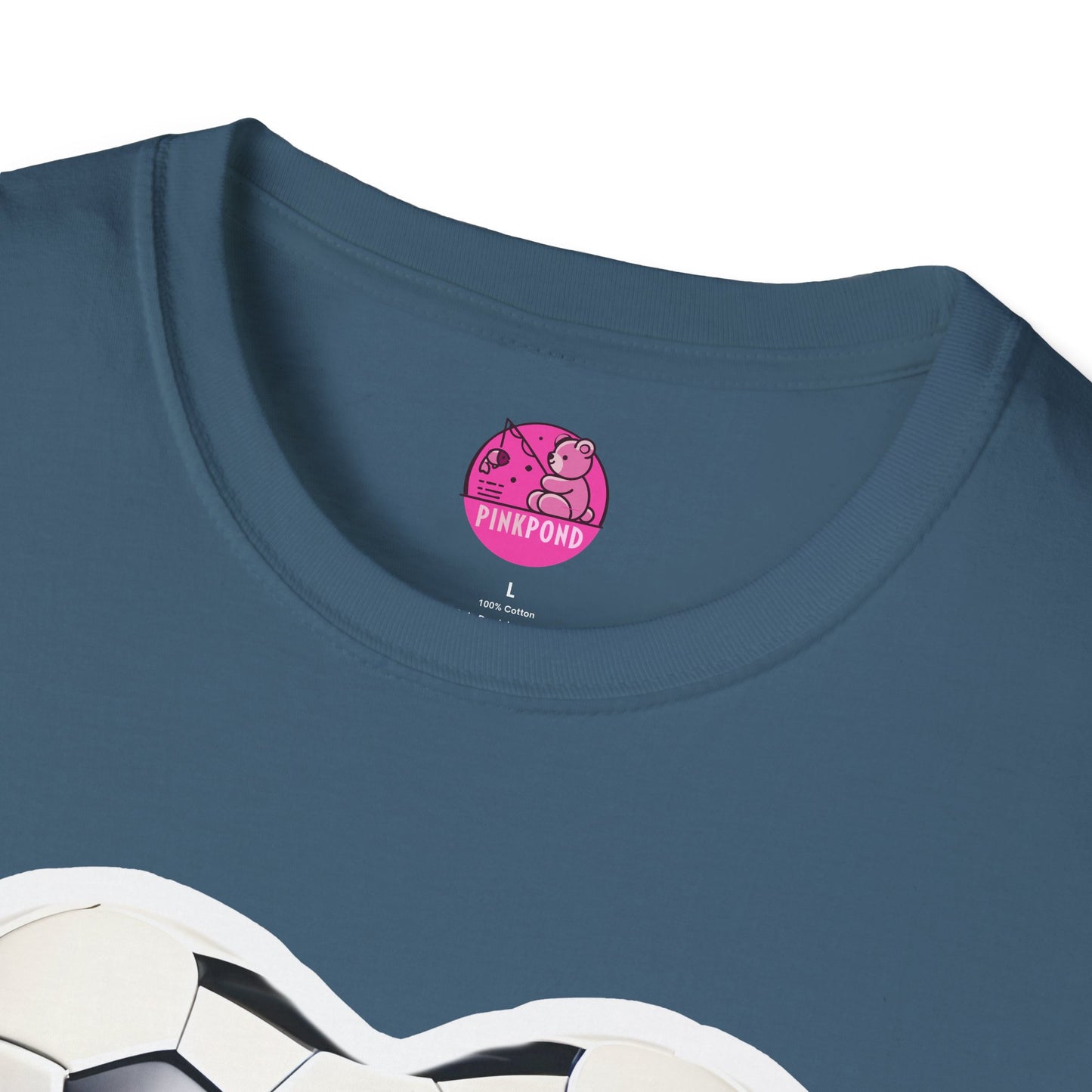 Football Heart Unisex T-Shirt - Love Life Design,