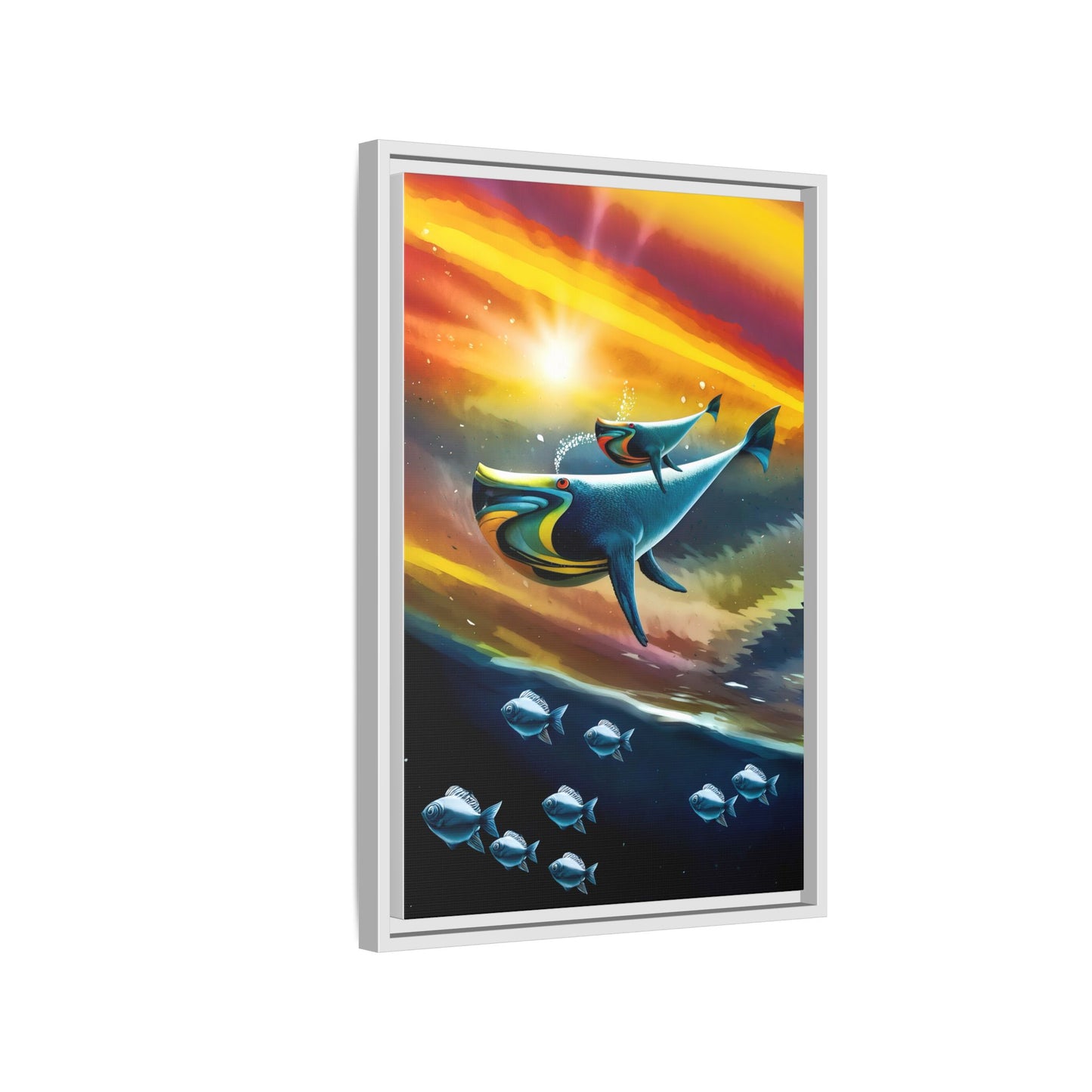 Celestial Whale by Andrew McCarter - Art Print