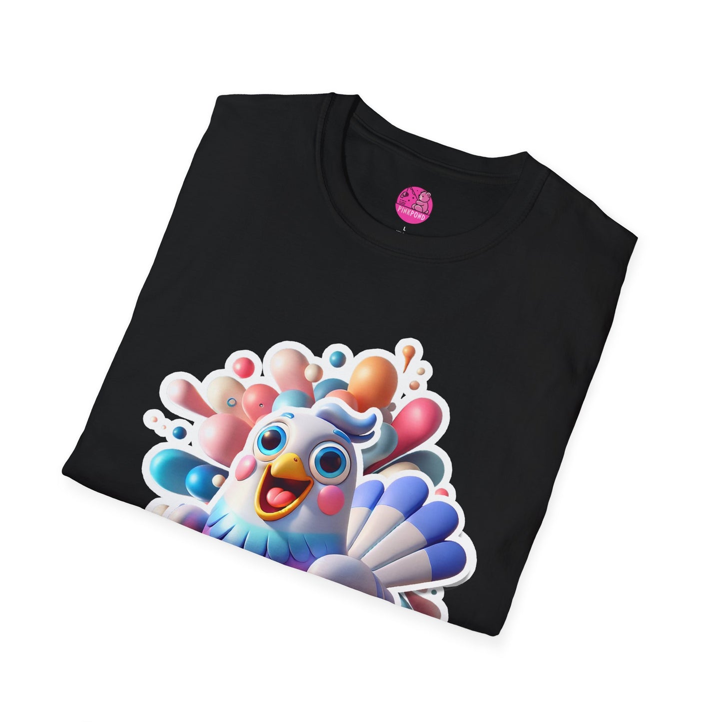 Simon the Pigeon T-Shirt – The Feathered Friend You Need - Unisex Softstyle Tee
