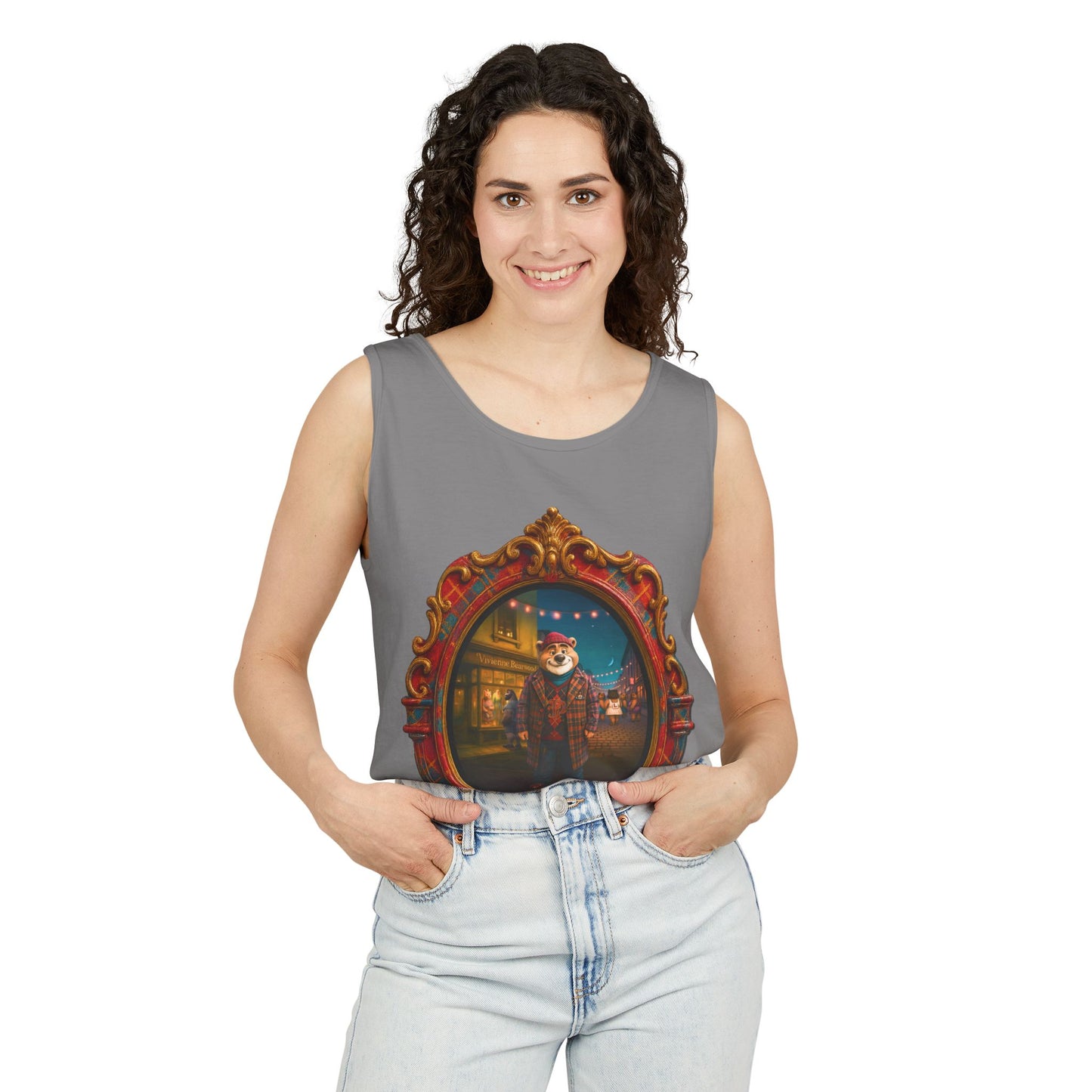 Mr Potts Bear Tank Top