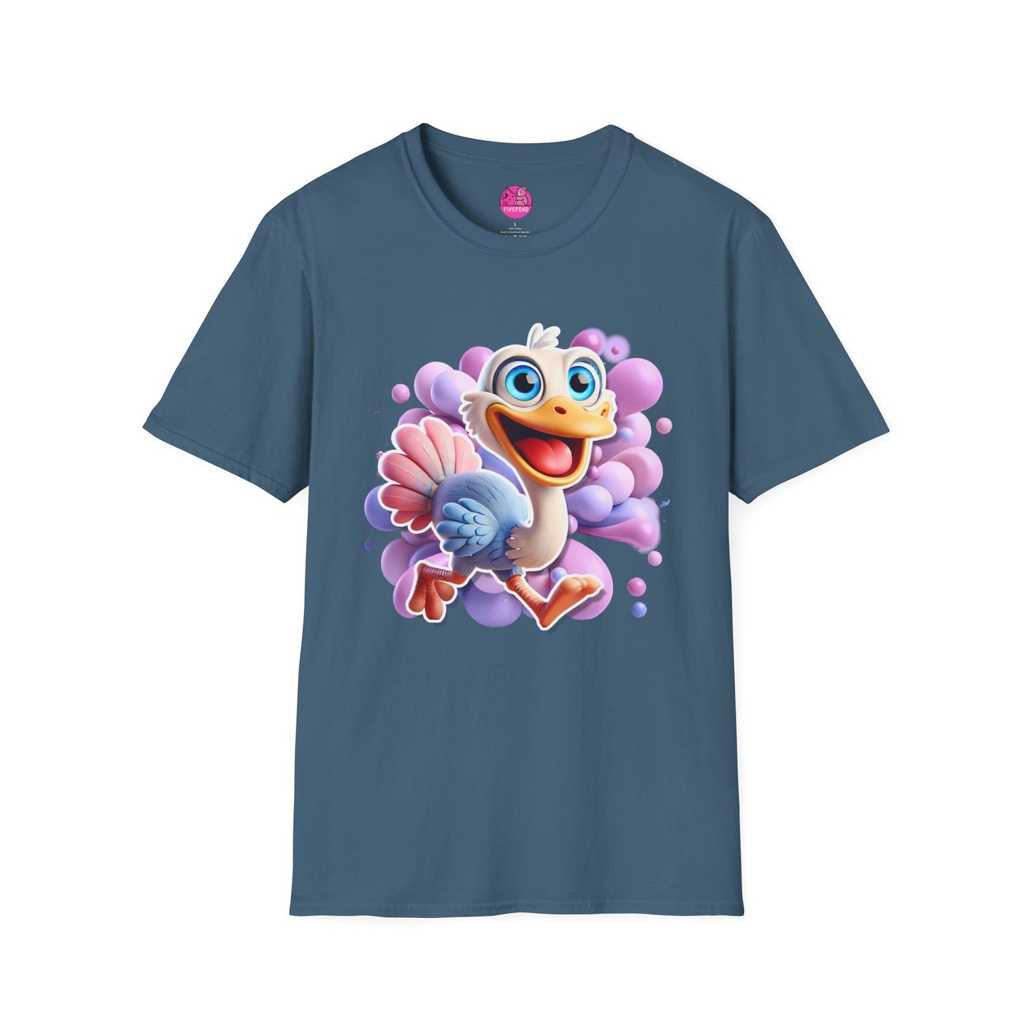 Osma the Ostrich T-Shirt – Speed, Smiles, and Sass!! - Unisex Softstyle Tee