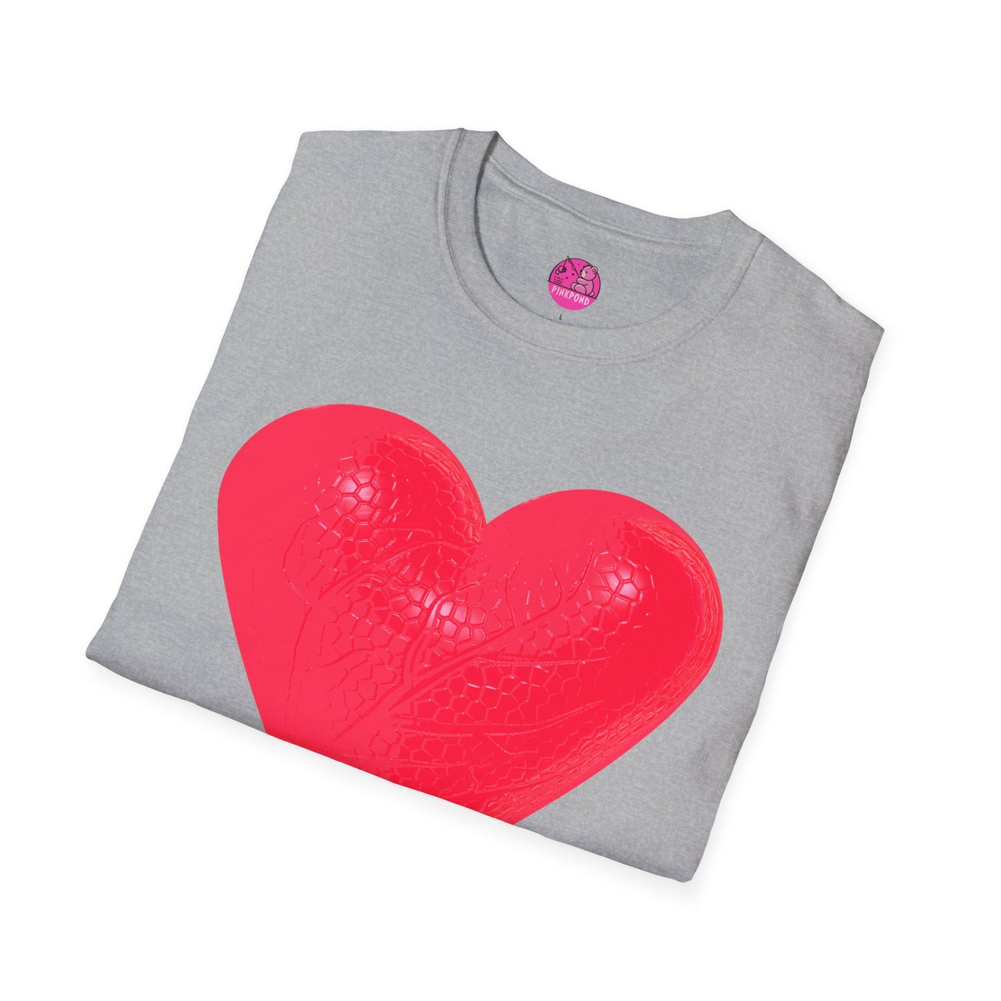 Heart Texture T-Shirt