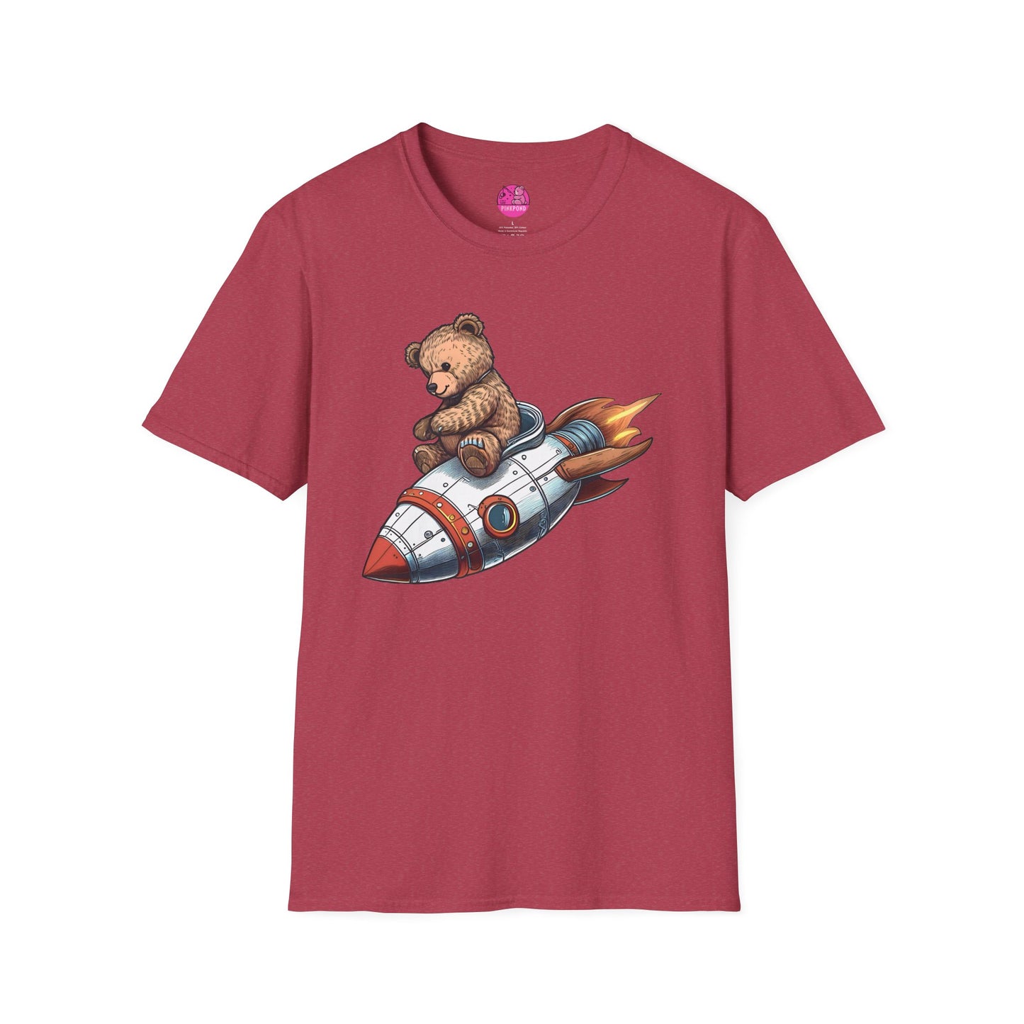 Rocket Bear Style 2 Unisex T-Shirt Design for Bear Fans