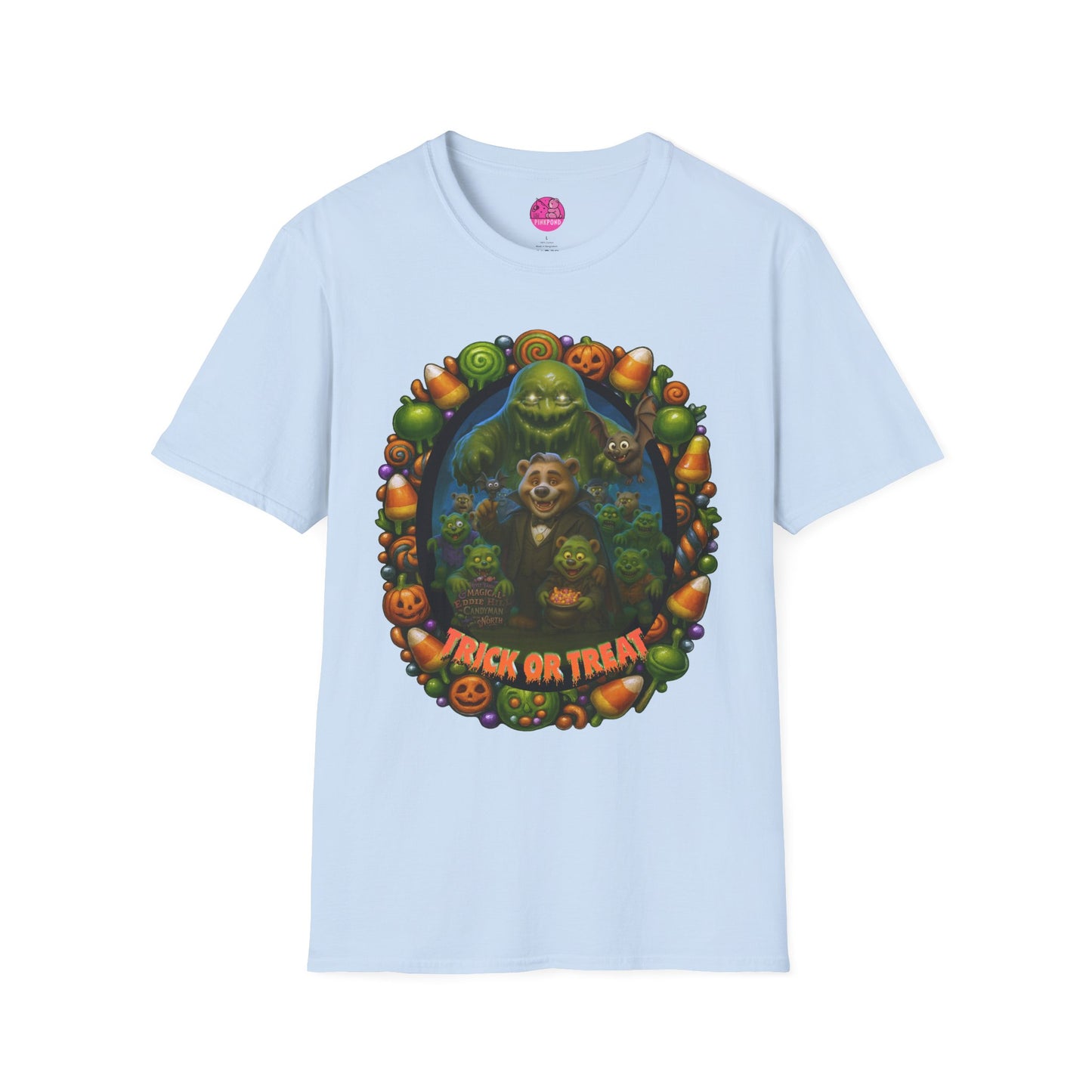 Eddy Hill Bear Halloween Graphic T-Shirt
