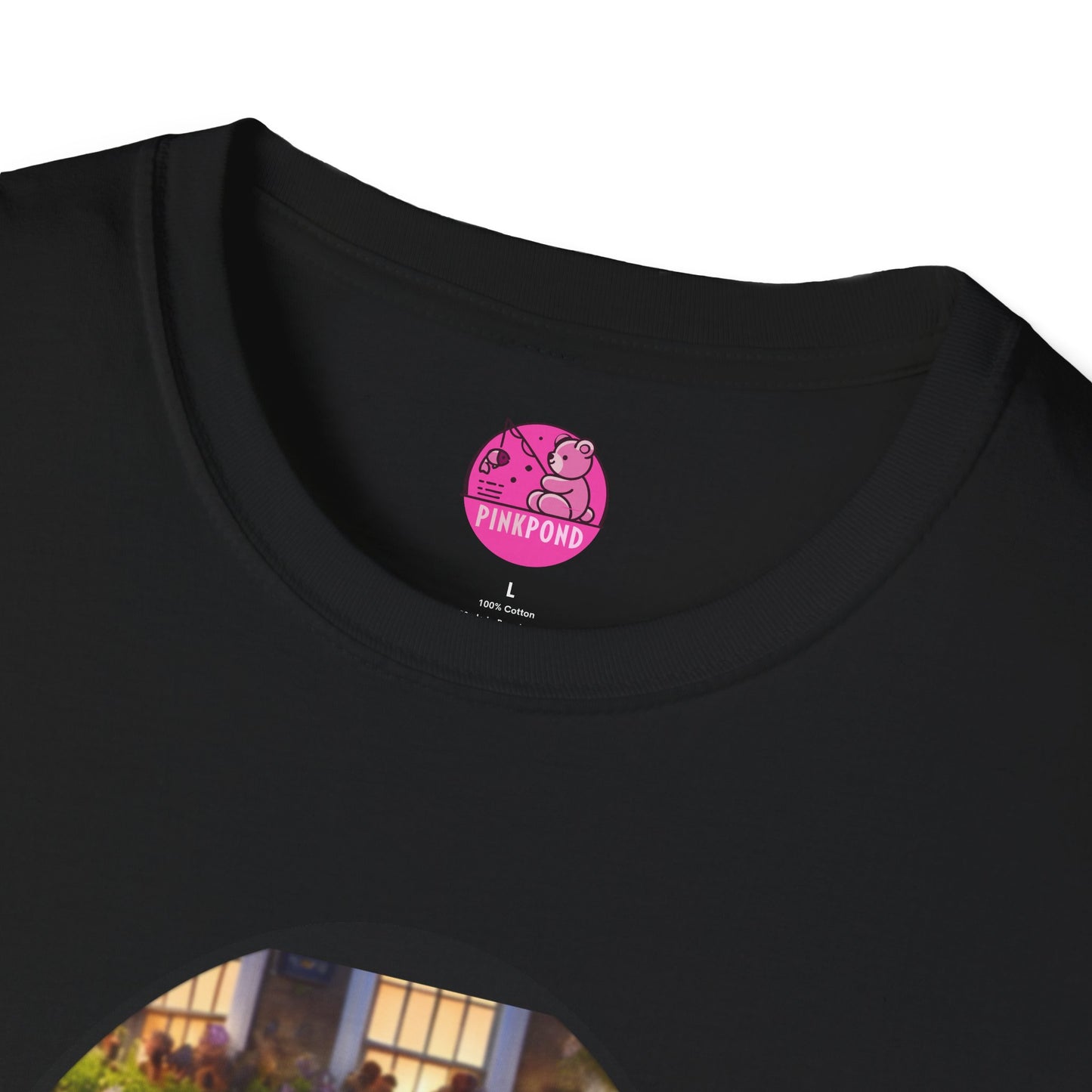 Retro Bear Scene T-Shirt - Fly-by Cruise at the Kings Arms