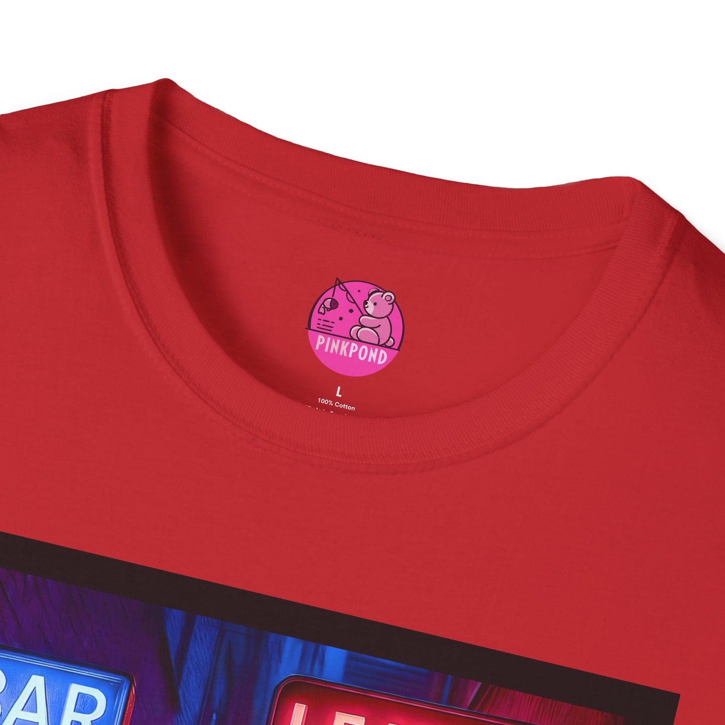Pup Boz Bear T-Shirt - Exclusive PinkPond Artwork of Boz Lee Schmick