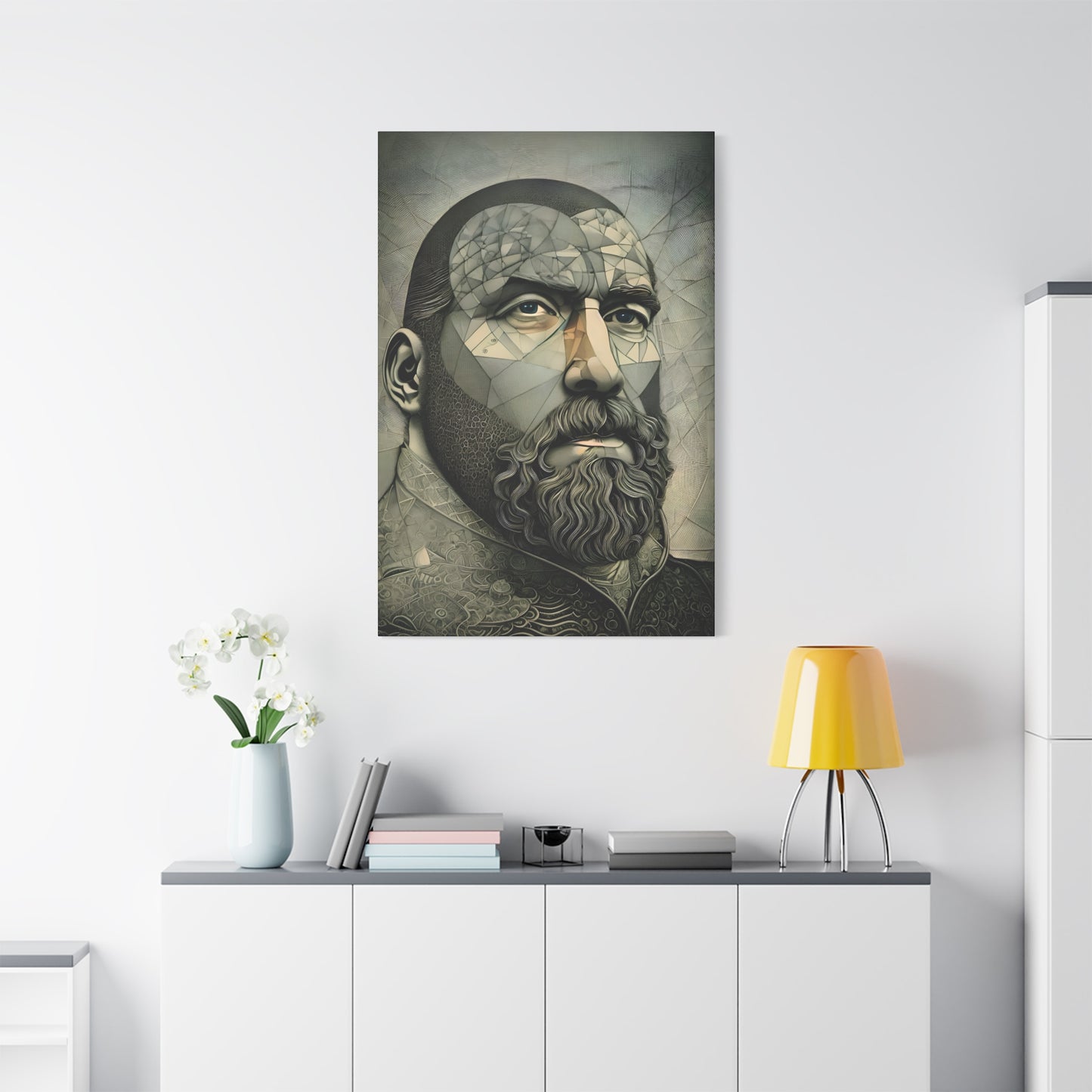 Fractured Peace -  Fine Art Print by Andrew McCarter adapted from a drawing by David Lake