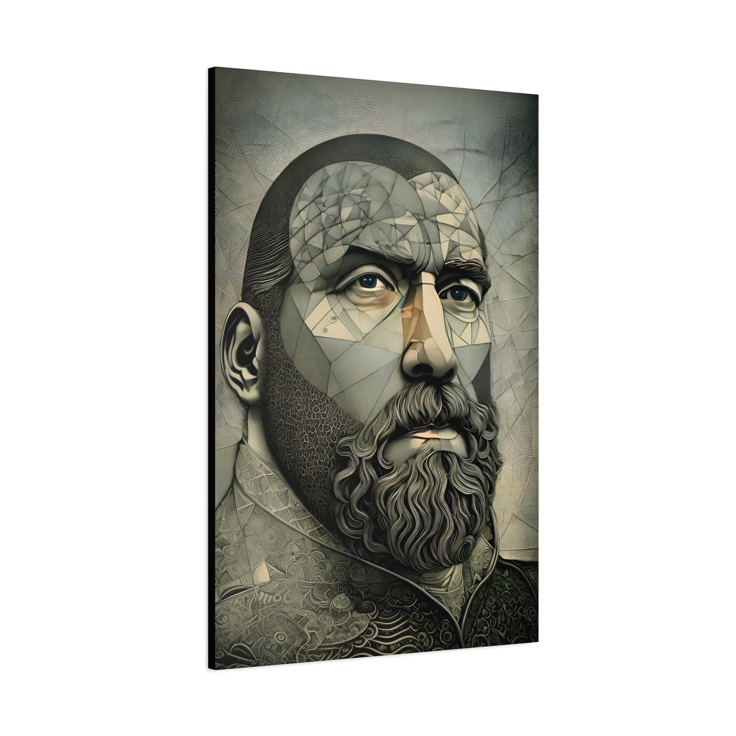 Fractured Peace -  Fine Art Print by Andrew McCarter adapted from a drawing by David Lake