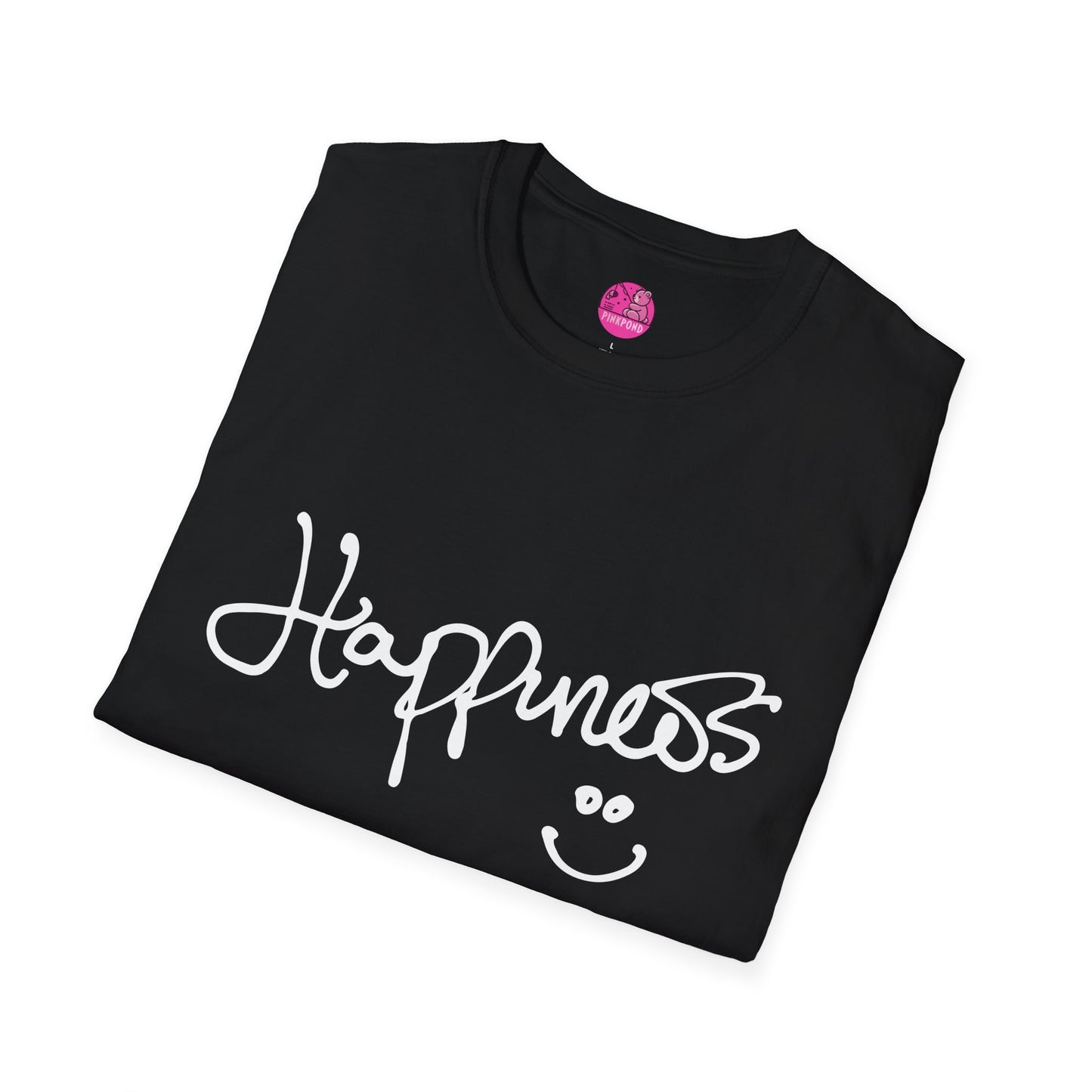 Happiness - Minimalist Positive Vibes T-Shirt