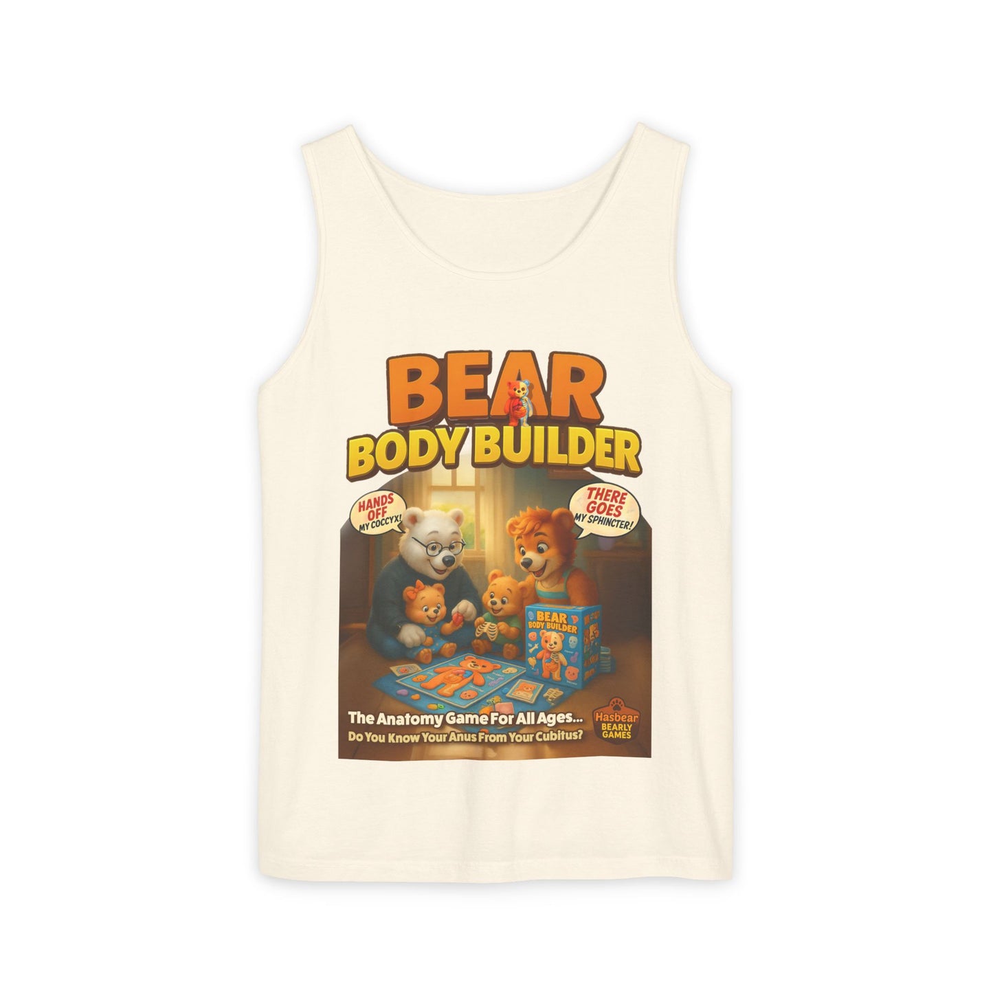 Bear Body Builder Parody Game Tank Top - Unisex