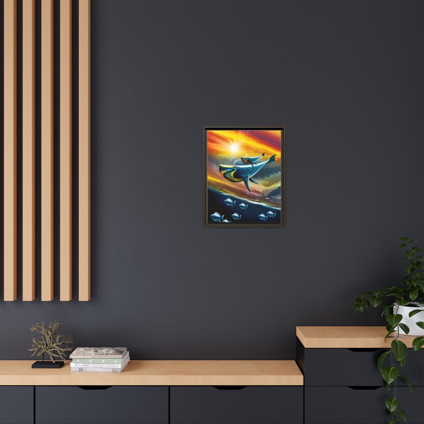 Celestial Whale by Andrew McCarter - Art Print