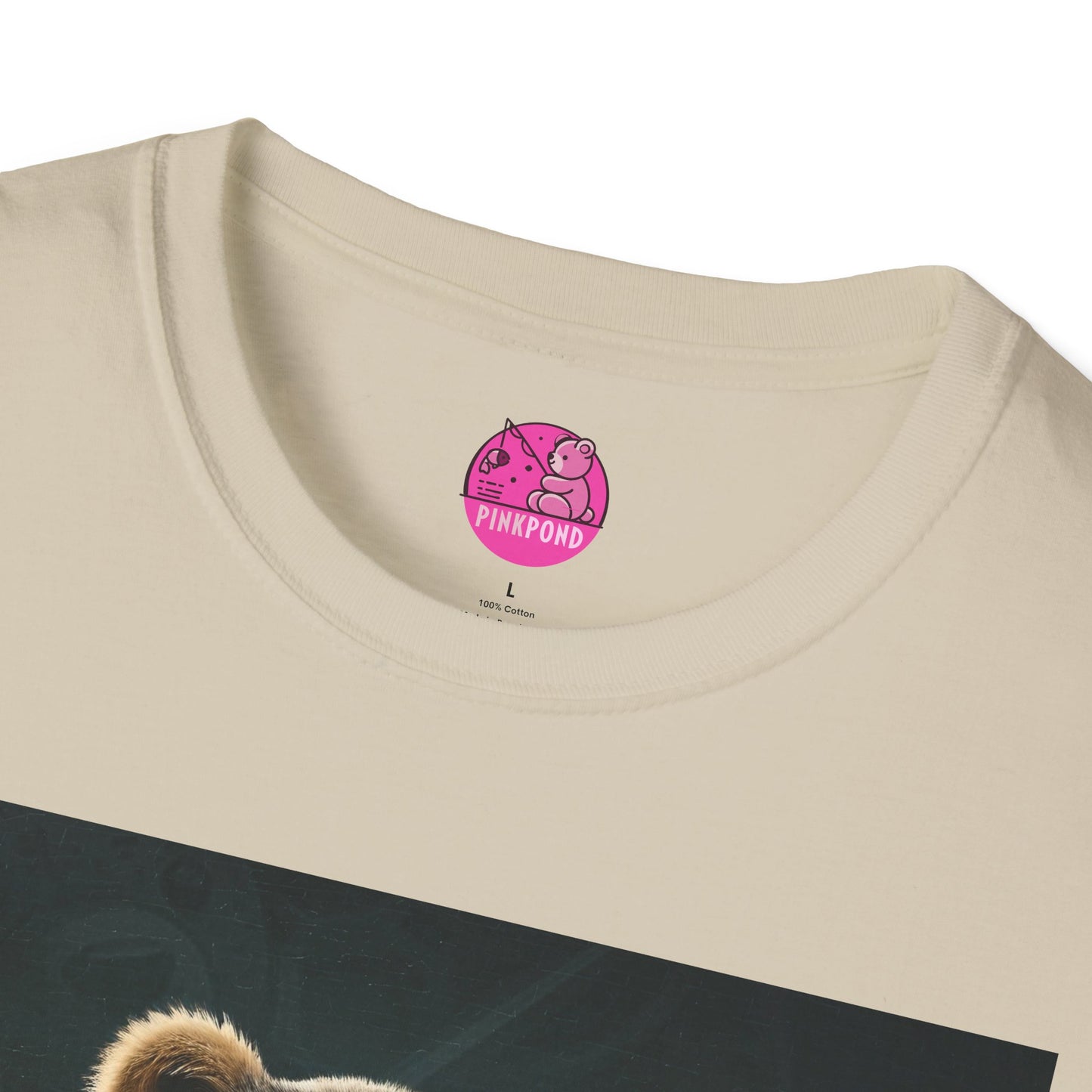 Boss Bear Graphic Tee - Unisex Softstyle T-Shirt for Power Players