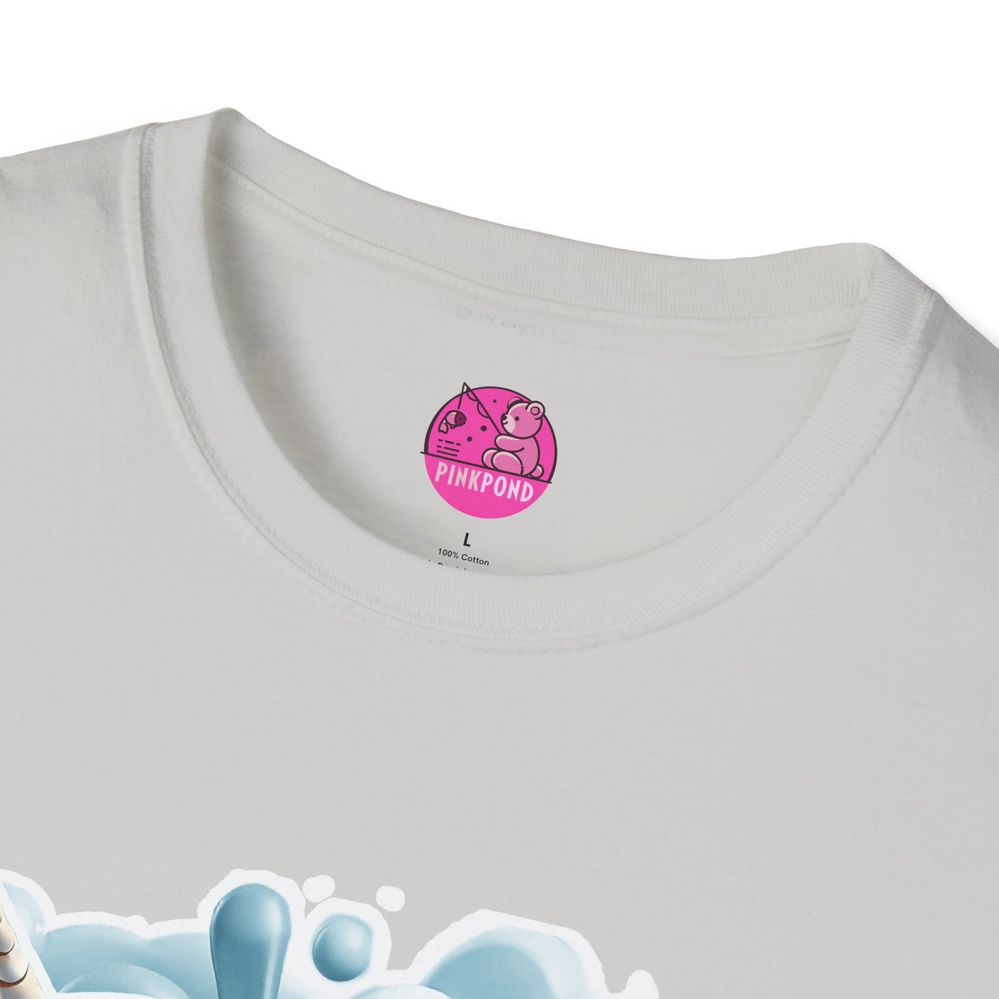 Nelly the Narwhal T-Shirt – The Ocean’s Most Magical Smile! - Unisex Softstyle Tee
