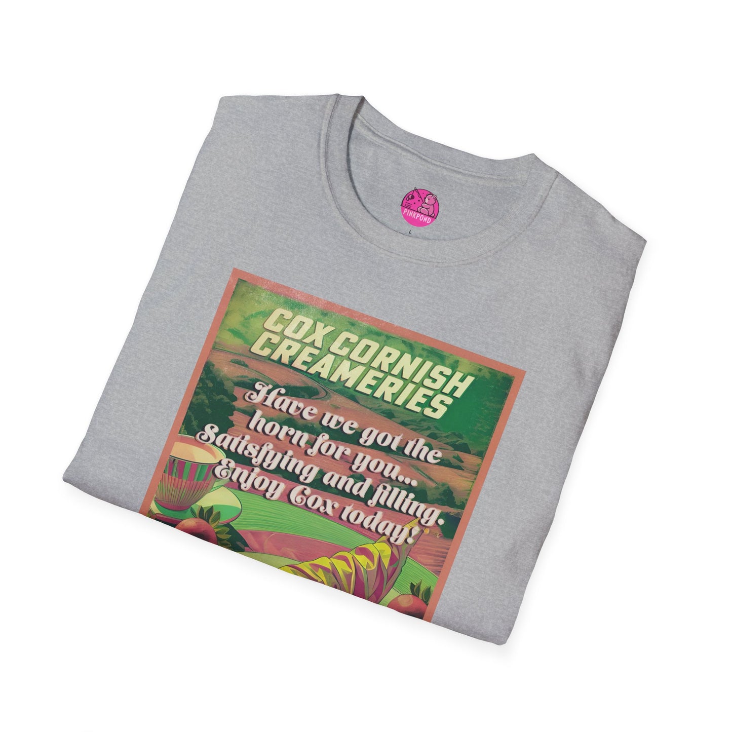 Saucy Vintage Cox Creameries - Satisfy Your Cravings T-Shirt