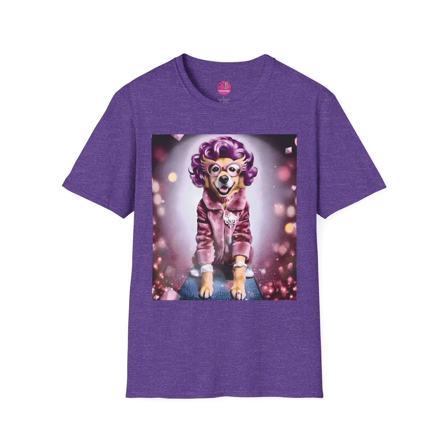 Dame Edna Labrador Dog T-Shirt - Fabulous & Fetching