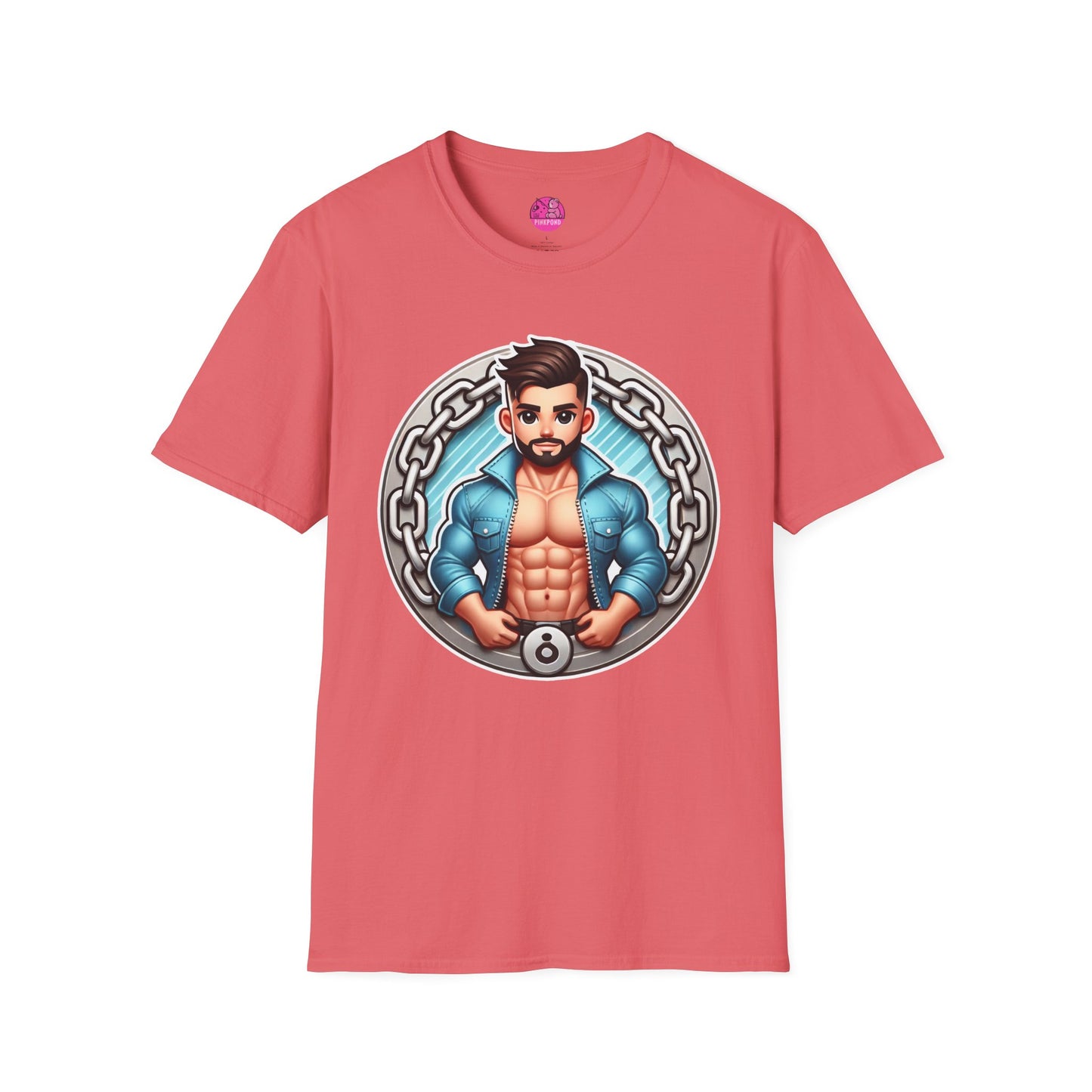 Retro Rebel Muscle Cub Graphic T-Shirt