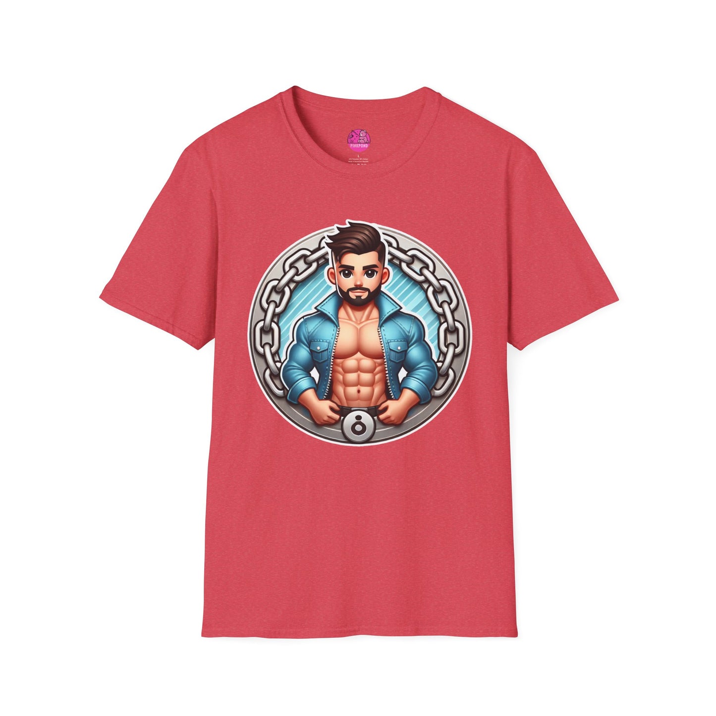 Retro Rebel Muscle Cub Graphic T-Shirt