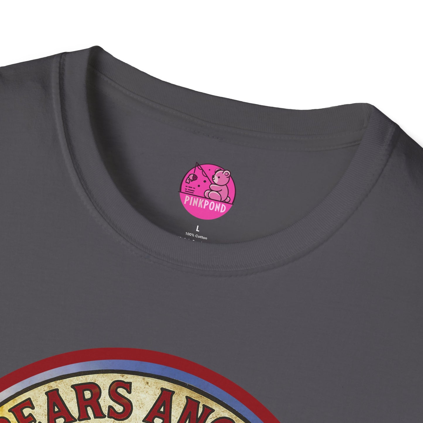 Biker Bear T-Shirt - Bears Angels Roundel, Ride With Pride